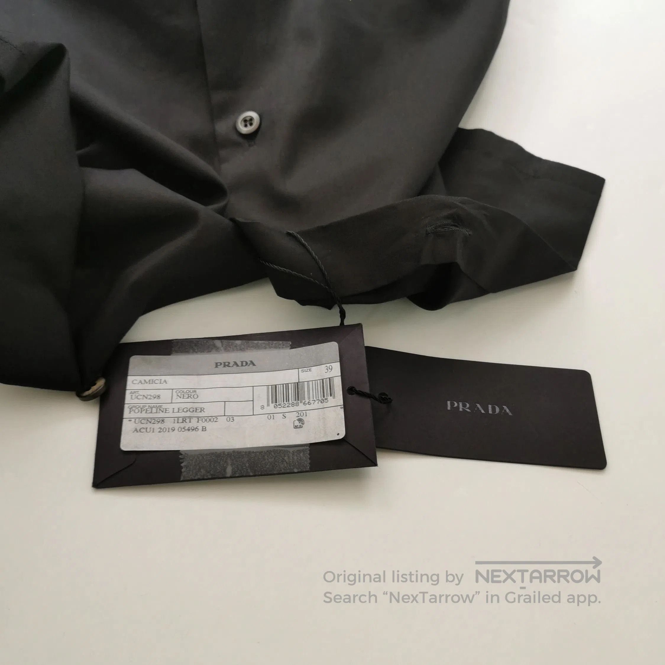 Prada Prada Colorblock Long Sleeve Shirt . Size M / US 6-8 / IT 42-44 - 3 Thumbnail