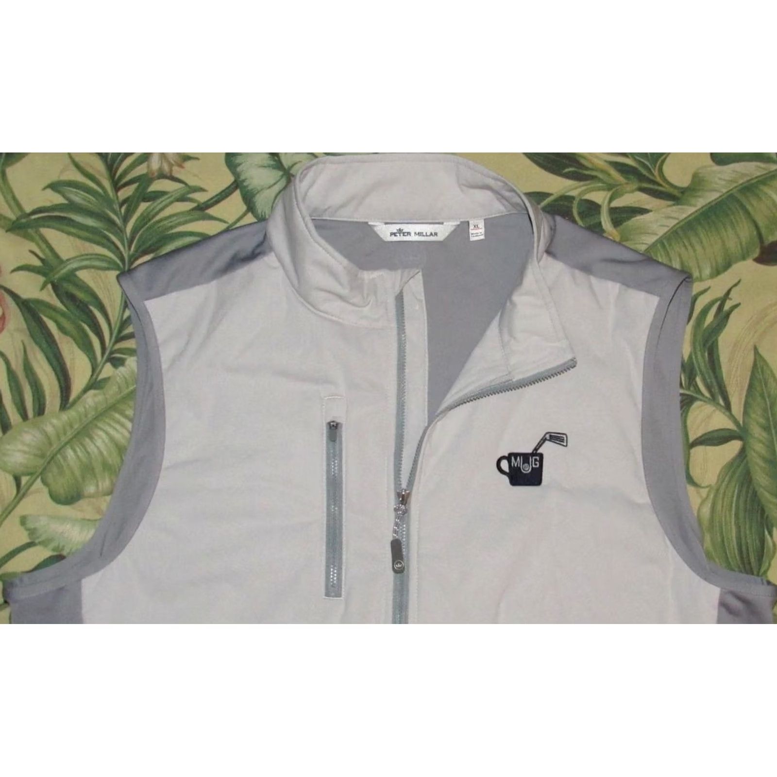 Peter Millar PETER MILLAR British Grey Fuse Hybrid Vest XL - Vest - Mens - Gray - XL Size US XL / EU 56 / 4 - 2 Thumbnail