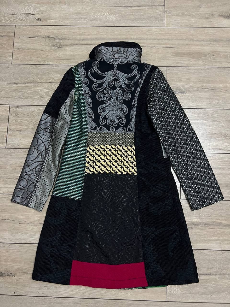 Desigual Desigual Multicoloured Coat Trench Overcoat sz EUR 42 Size M / US 6-8 / IT 42-44 - 5 Thumbnail