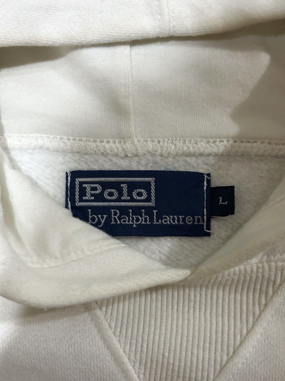 Polo Ralph Lauren Vintage Hoodie Polo Ralph Lauren Embroidery Logo Size US L / EU 52-54 / 3 - 7 Thumbnail