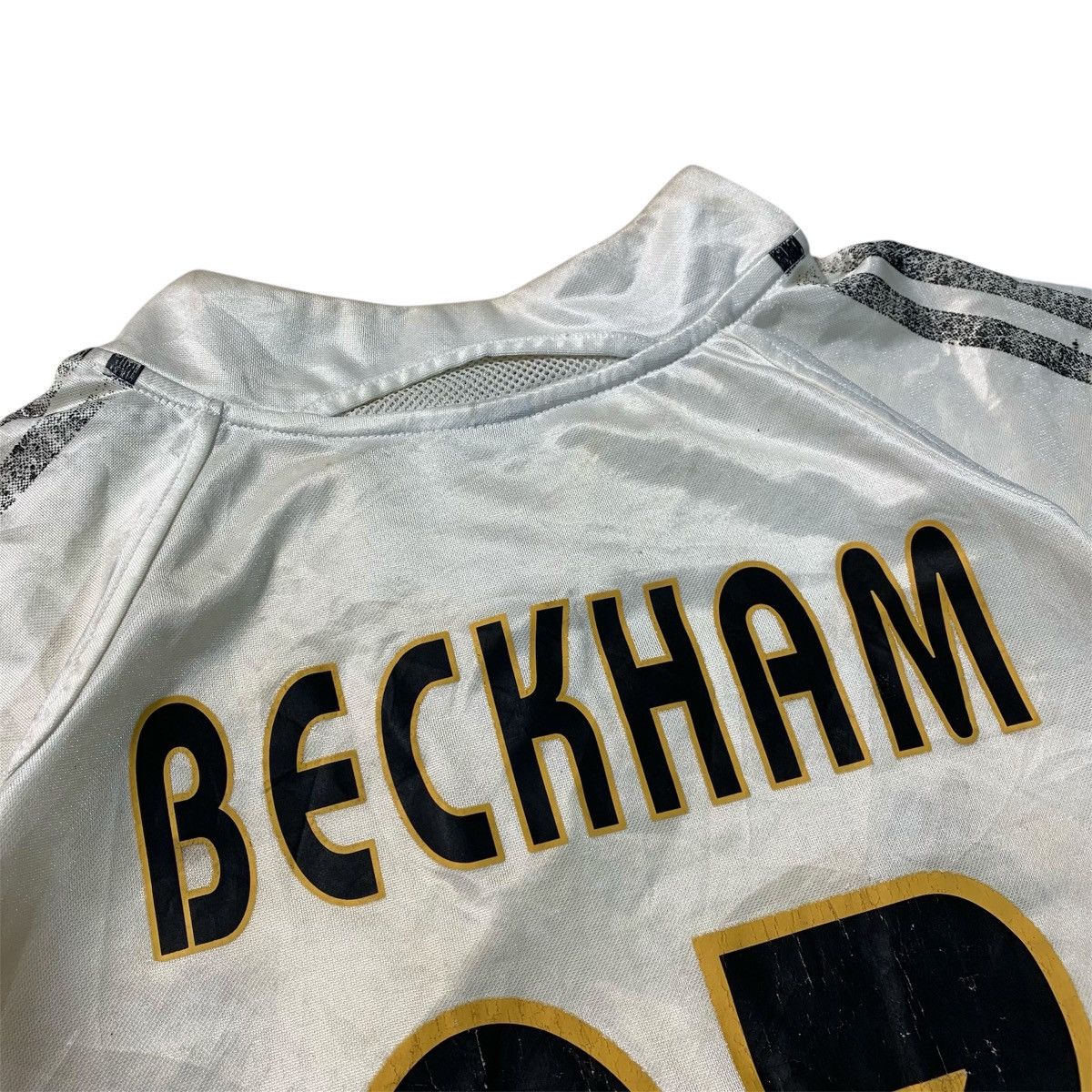 Adidas Rare🔥2000s David Beckham Real Madrid Jerseys Size US L / EU 52-54 / 3 - 2 Thumbnail