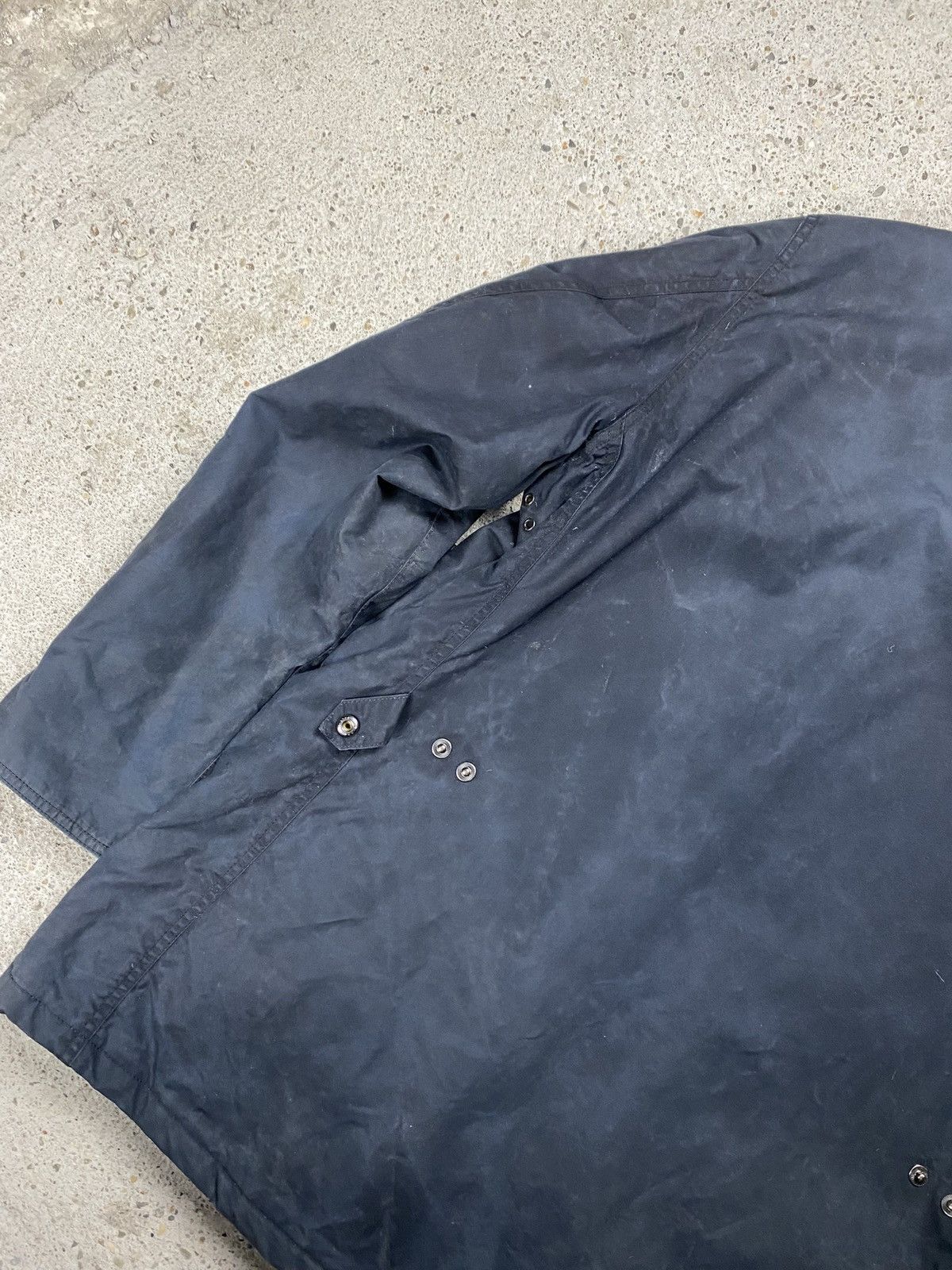 Barbour Barbour trench jacket coat navy waxed Size US XL / EU 56 / 4 - 15 Thumbnail