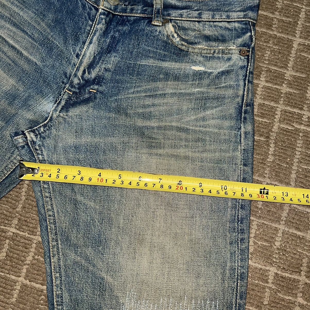 Polo Ralph Lauren × RRL Ralph Lauren × Ralph Lauren RRL Selvedge Redline Washed Vintage 1980 Denim Jeans Size US 30 / EU 46 - 7 Thumbnail