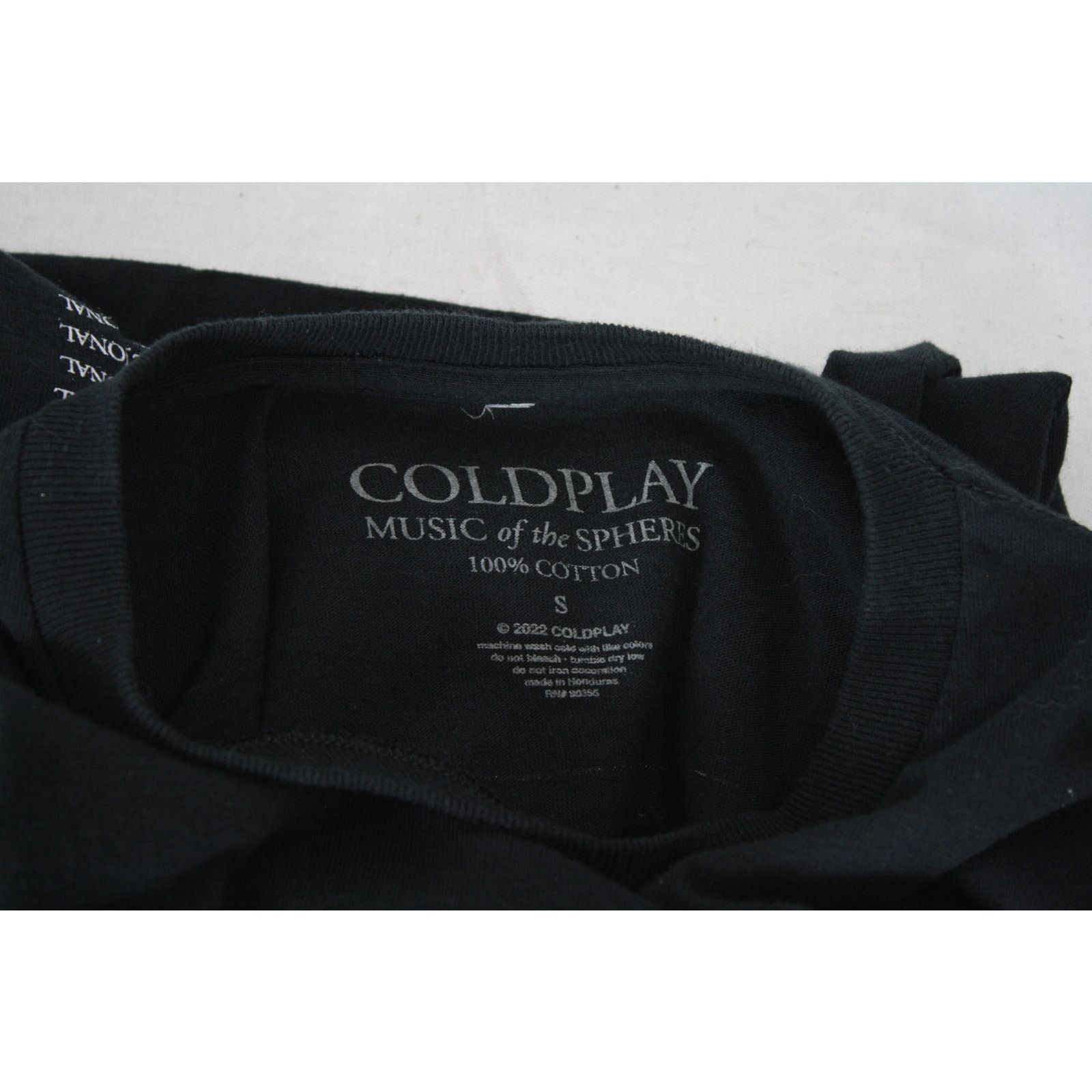 Band Tees Coldplay Music of the Spheres Official Tour Concert T-Shirt Size US S / EU 44-46 / 1 - 5 Thumbnail