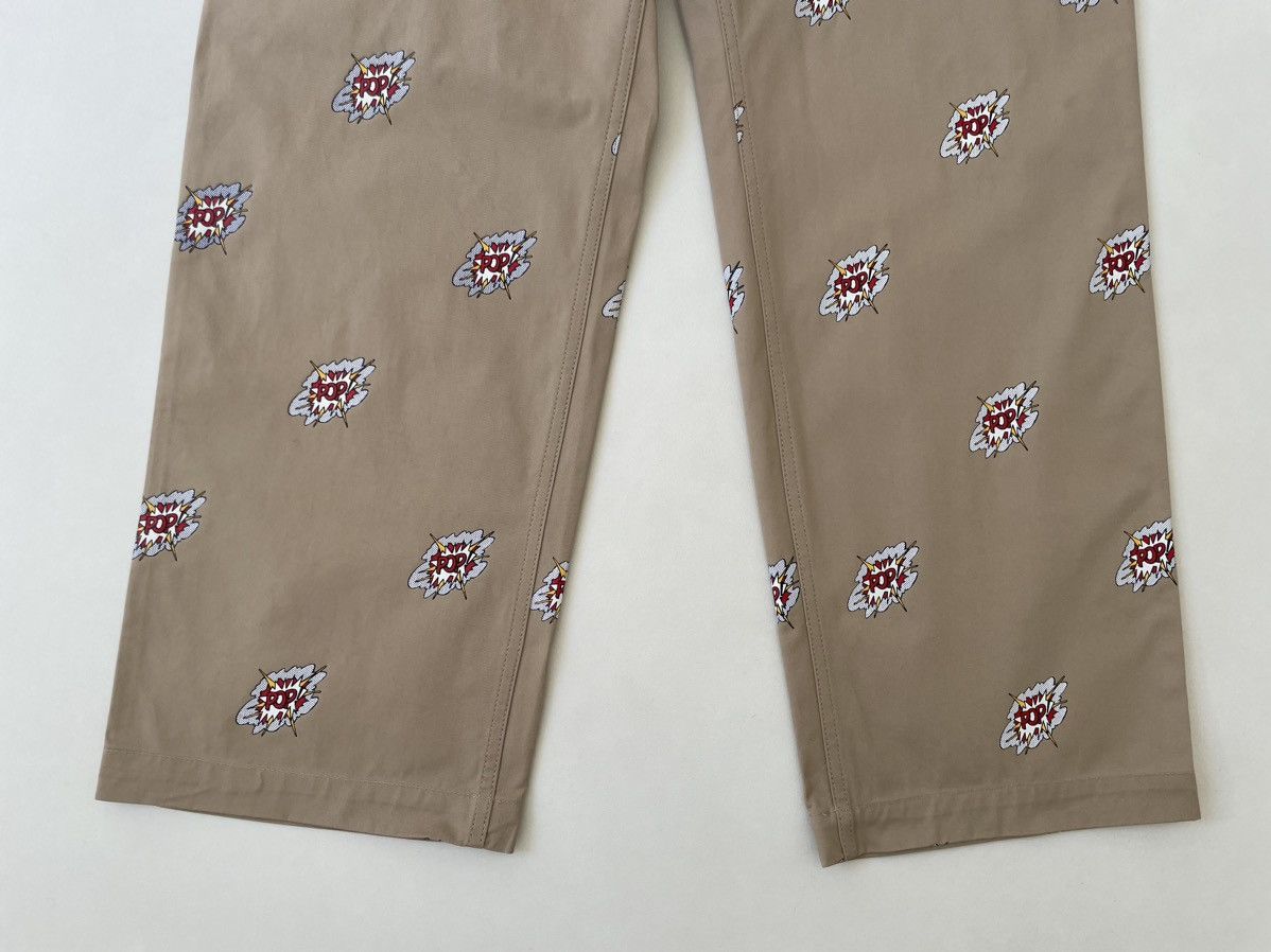 Comme des Garcons Lichtenstein ‘Pop’ Print Beige Wide Pants Size US 36 / EU 52 - 10 Thumbnail