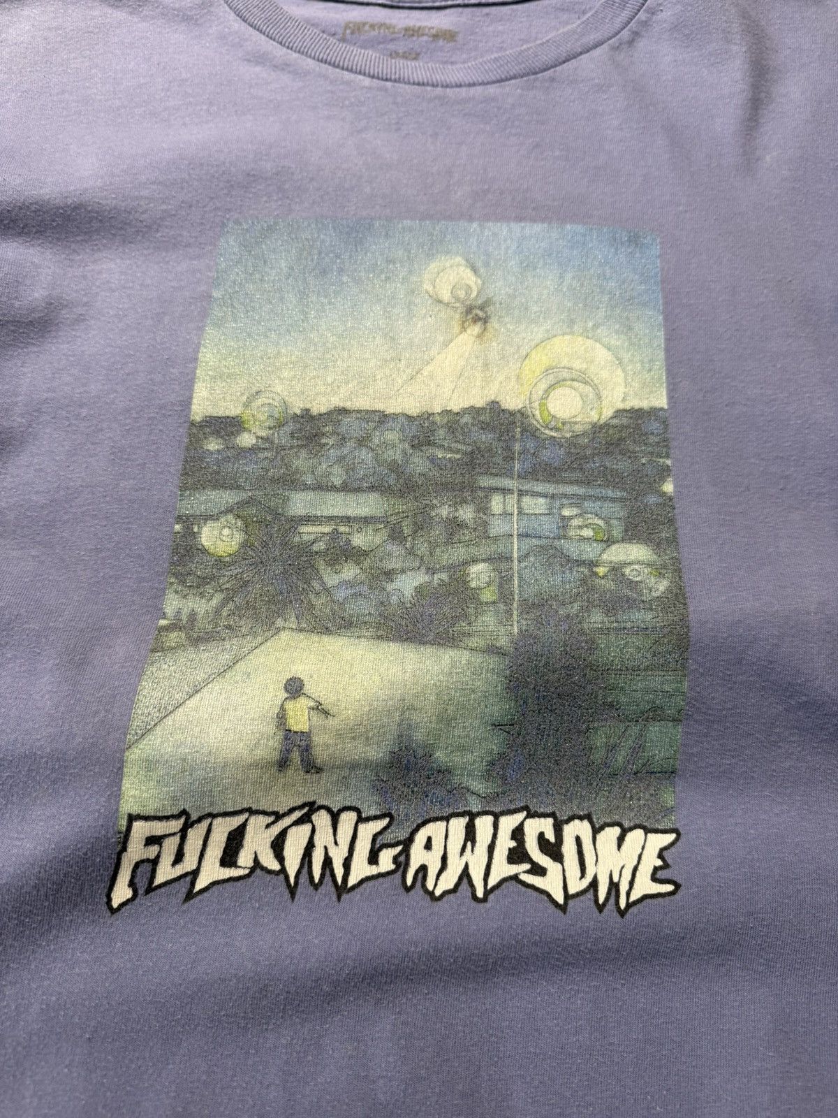 Fucking Awesome Fucking Awesome printed distressed t-shirt tee big logo Size US M / EU 48-50 / 2 - 11 Thumbnail