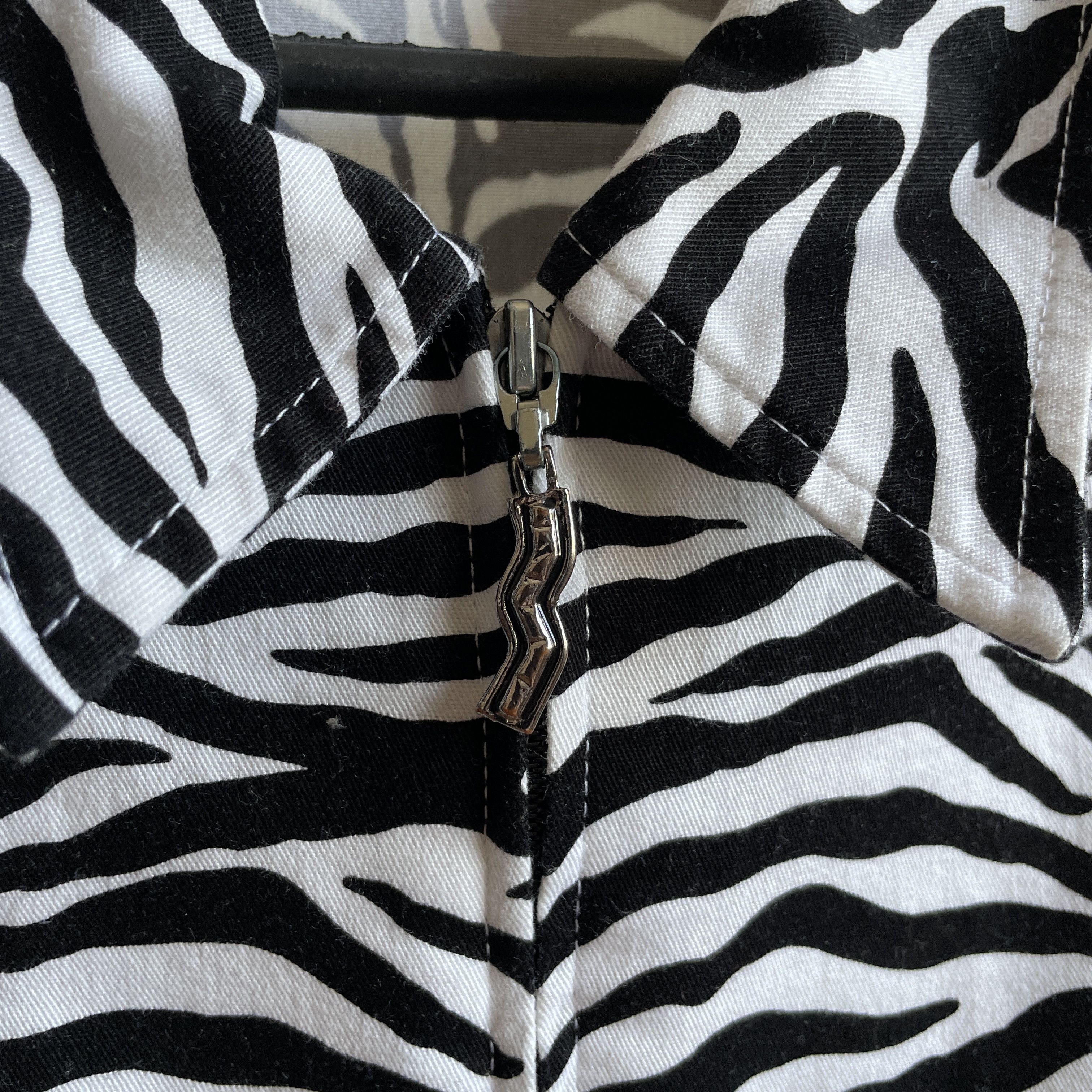 Joseph Ribkoff Joseph Ribkoff Vintage 90's Zebra Pattern Womens Jacket Size L / US 10 / IT 46 - 7 Thumbnail