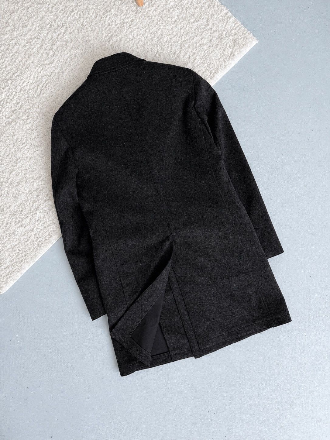Prada Prada Mens Luxury Rare Wool Coat Trench Jacket Size US M / EU 48-50 / 2 - 4 Thumbnail