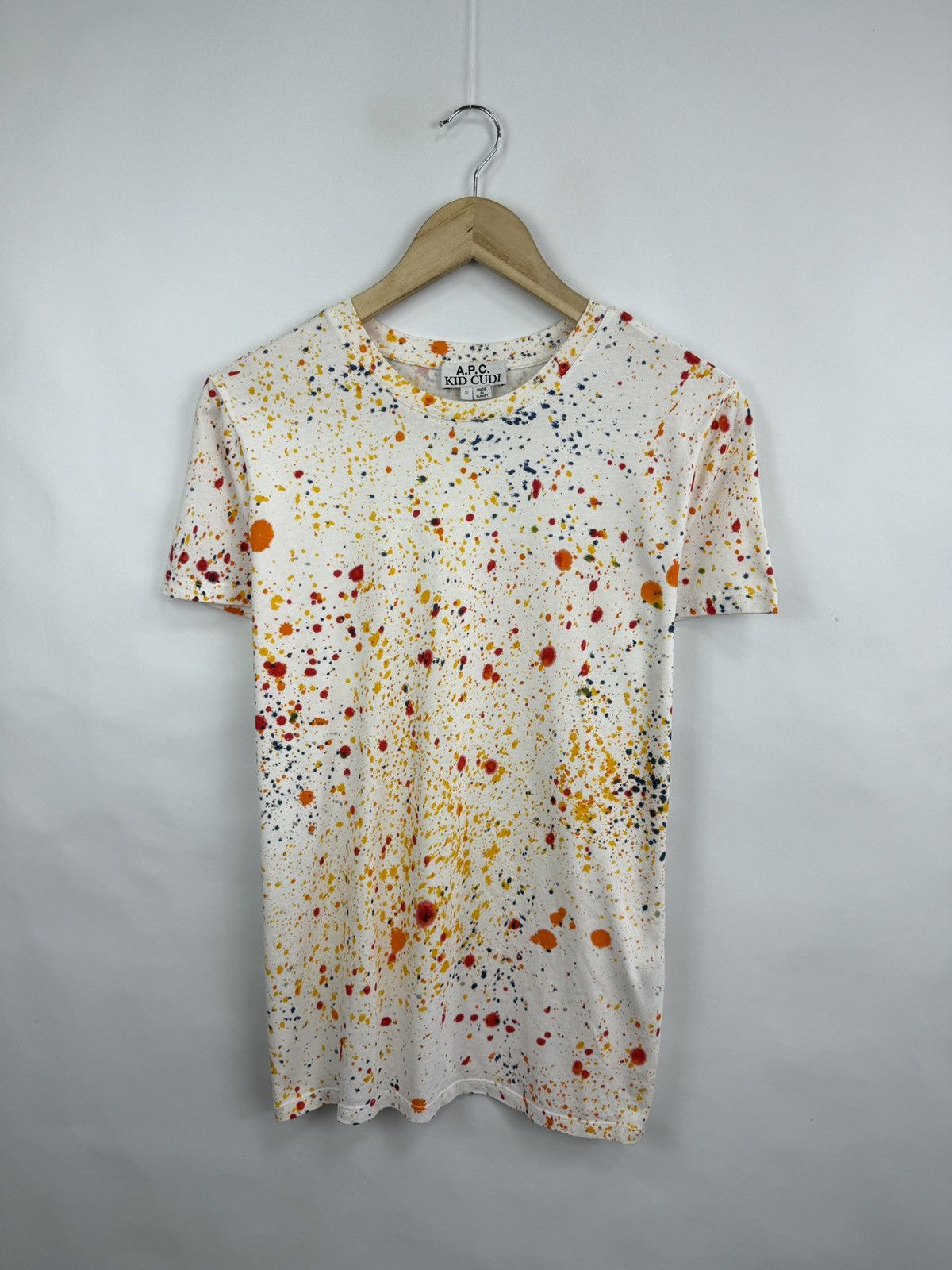 A.P.C. × Kid Cudi 🇺🇸 A. P. C. Kid Cudi Rap T-Shirt Rare Retro Hype Y2K Size US S / EU 44-46 / 1 - 3 Thumbnail