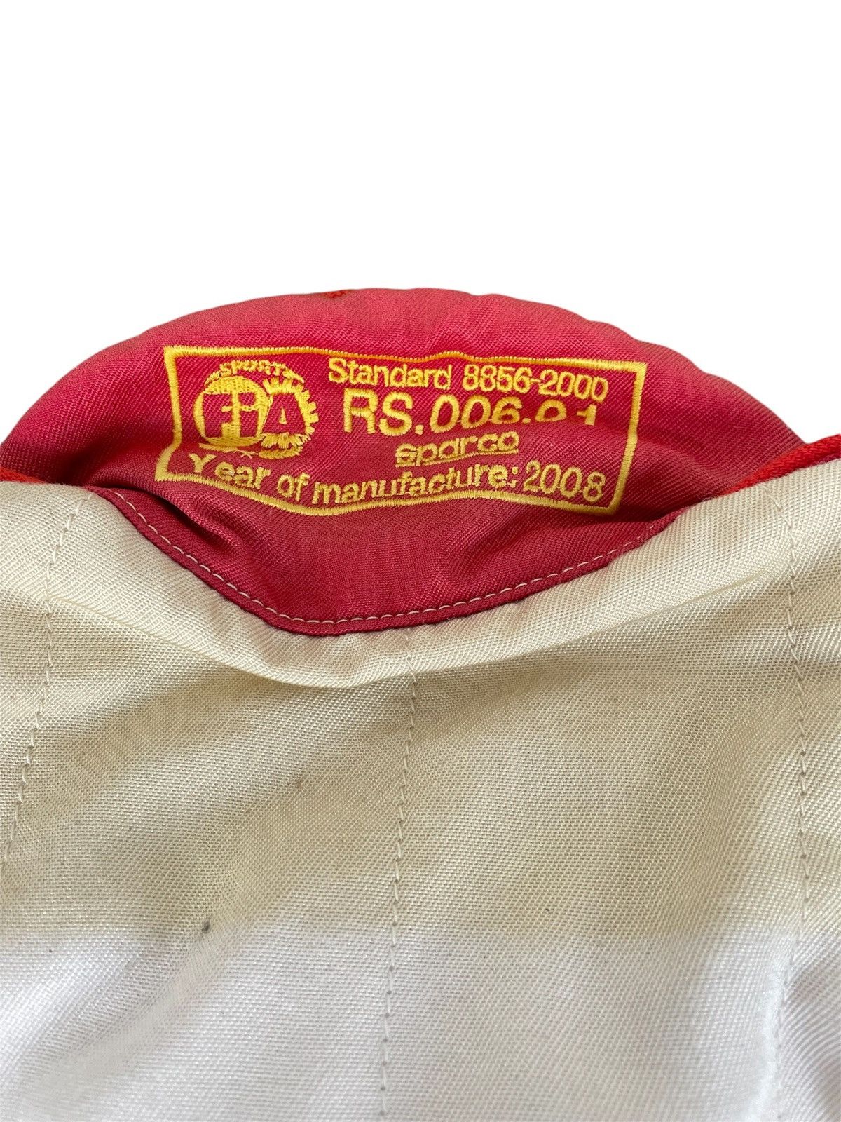 Vintage SPARCO RACING OVERALL SUIT SPRINT Size US 38 / EU 54 - 6 Thumbnail