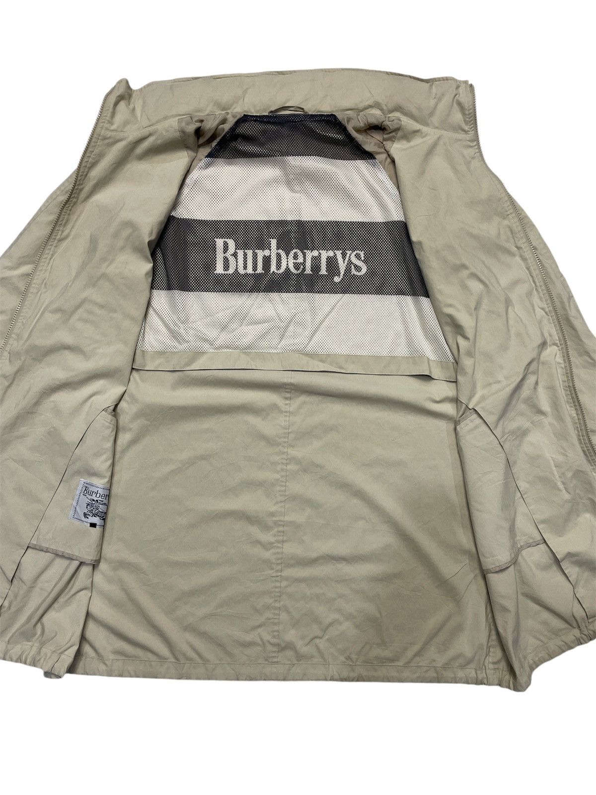 Burberry Rare Vintage Burberrys Sport Big Logo Jacket Size US L / EU 52-54 / 3 - 1 Thumbnail
