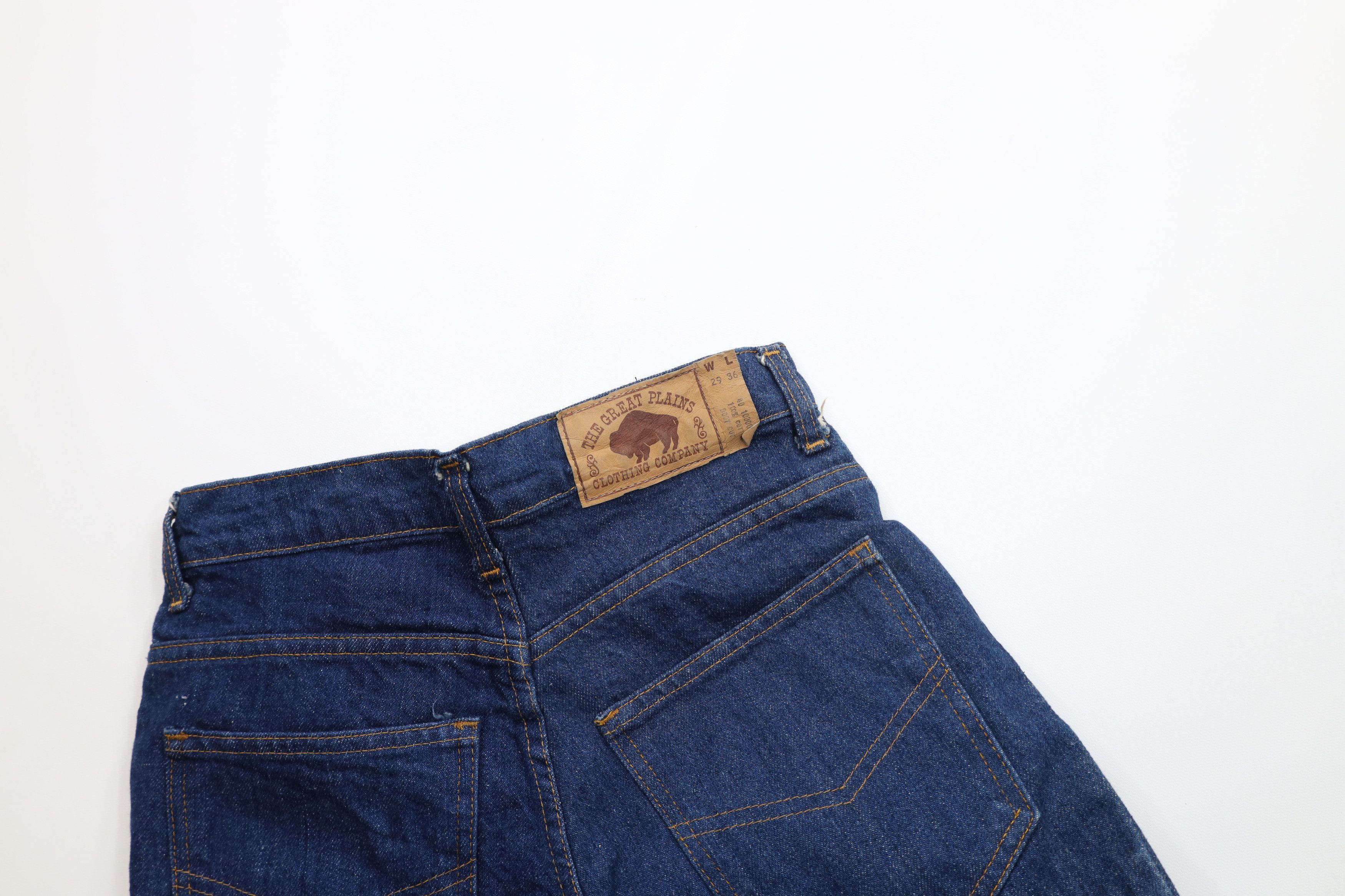 Vintage Vintage 70s Streetwear Flared Bootcut Denim Jeans Blue USA Size US 28 / EU 44 - 9 Thumbnail