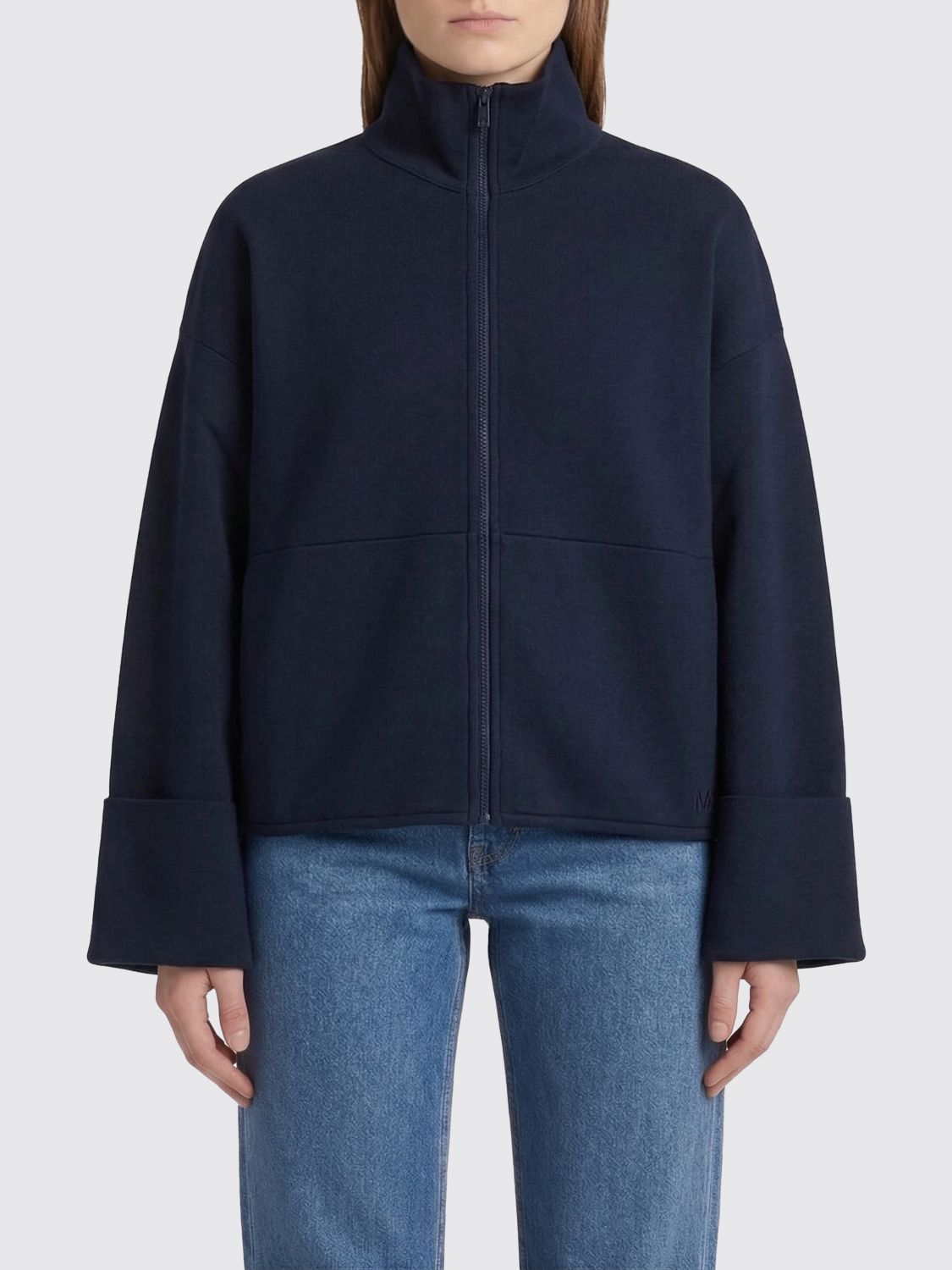 Max Mara Max Mara Sweater Woman Blue Size XL / US 12-14 / IT 48-50 - 1 Thumbnail