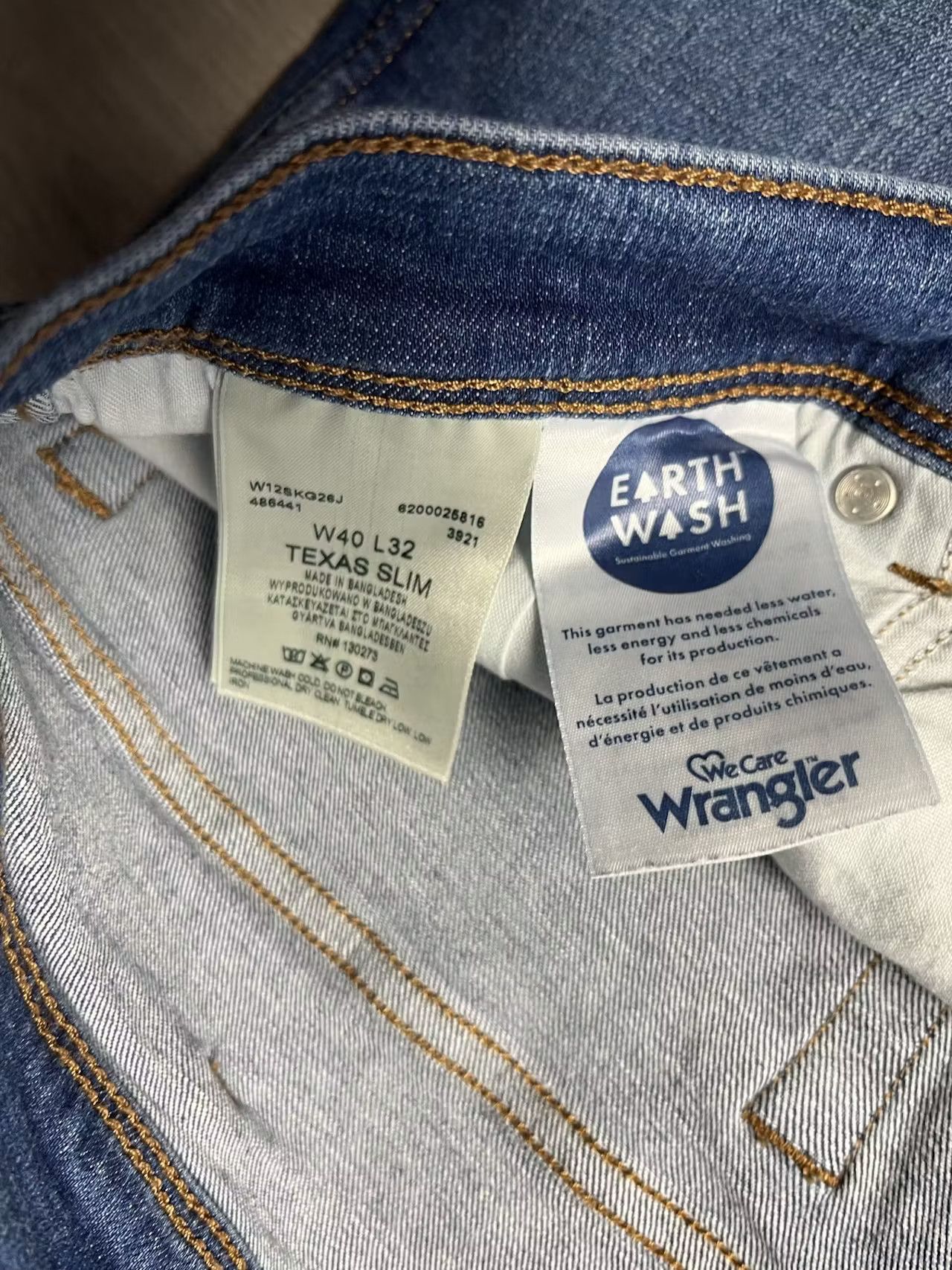 Wrangler Wrangler denim jeans texas slim size 40/32 Size US 40 / EU 56 - 6 Thumbnail
