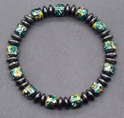 Jewelry Fukiishi x Asaka Hematite Beads Bracelet Size ONE SIZE - 3 Thumbnail