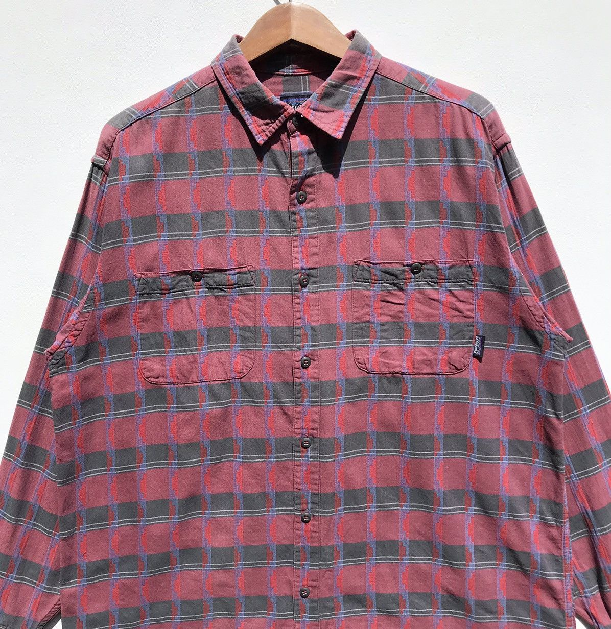 Patagonia × Vintage Vintage Patagonia Shirt Button Sun Faded Patagonia Outdoor Size US M / EU 48-50 / 2 - 11 Thumbnail