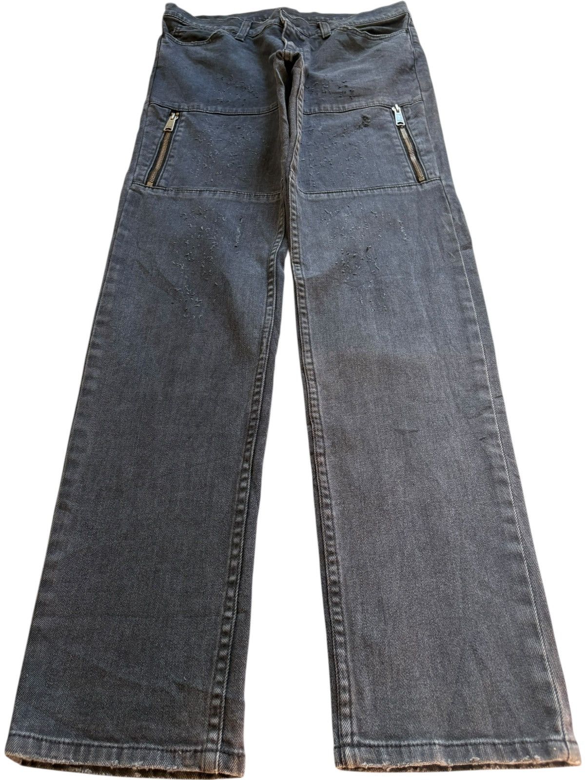 Levi's Vintage 90s Levis 606 Tactical Zipper Black Jeans Size US 34 / EU 50 - 1 Thumbnail