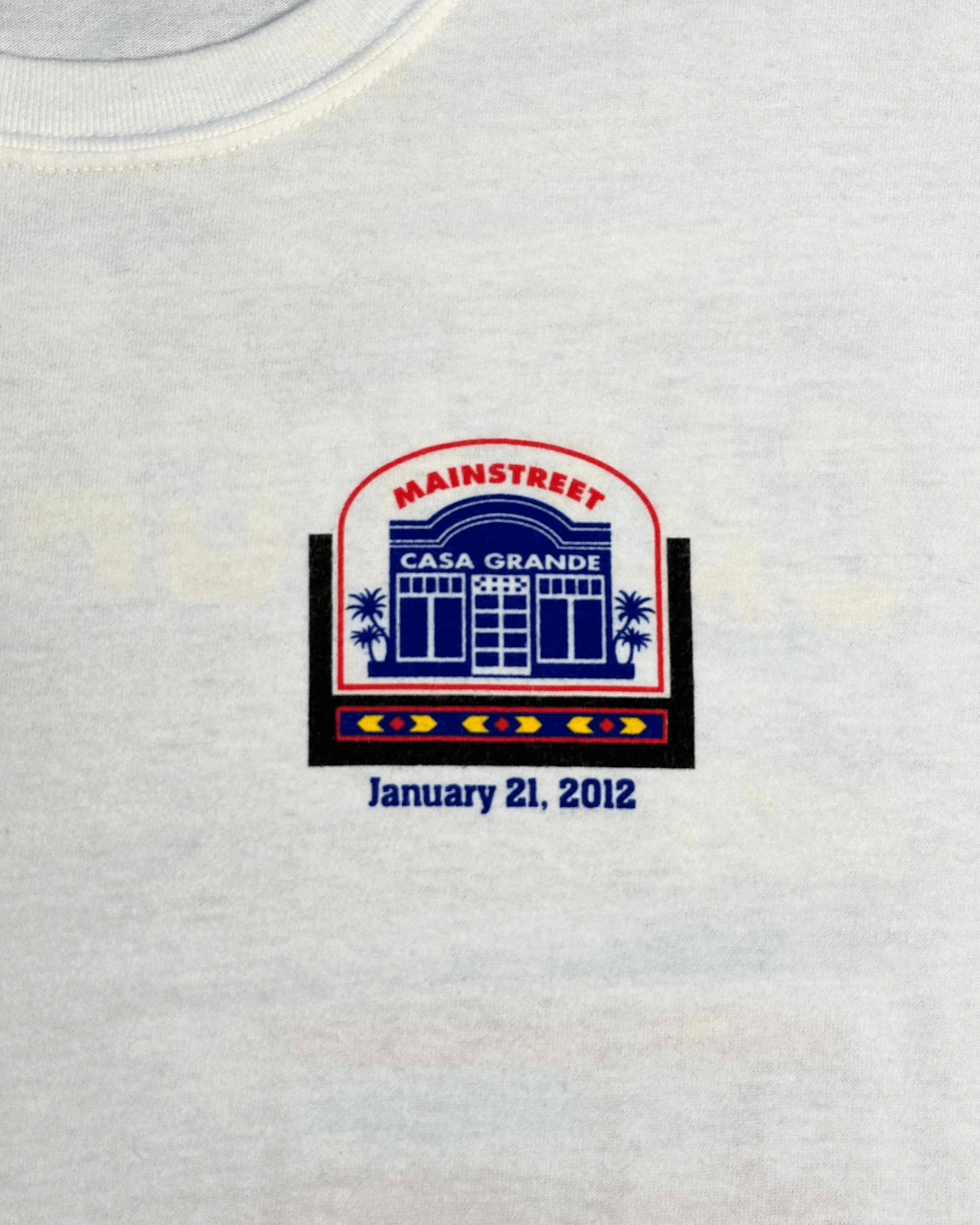 Vintage 2012 Casa Grande Arizona Car & Bike Show T-Shirt - Large Size US L / EU 52-54 / 3 - 4 Thumbnail