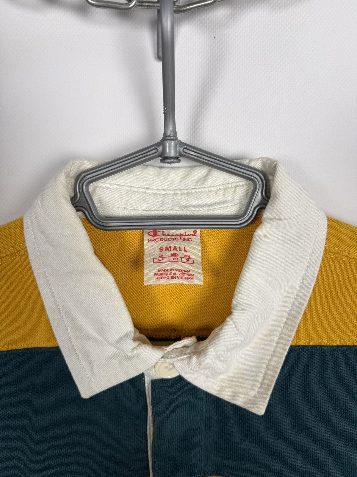 Champion Champion Long Sleeve Striped Rugby Shirt Streetwear Size S Size US S / EU 44-46 / 1 - 7 Thumbnail
