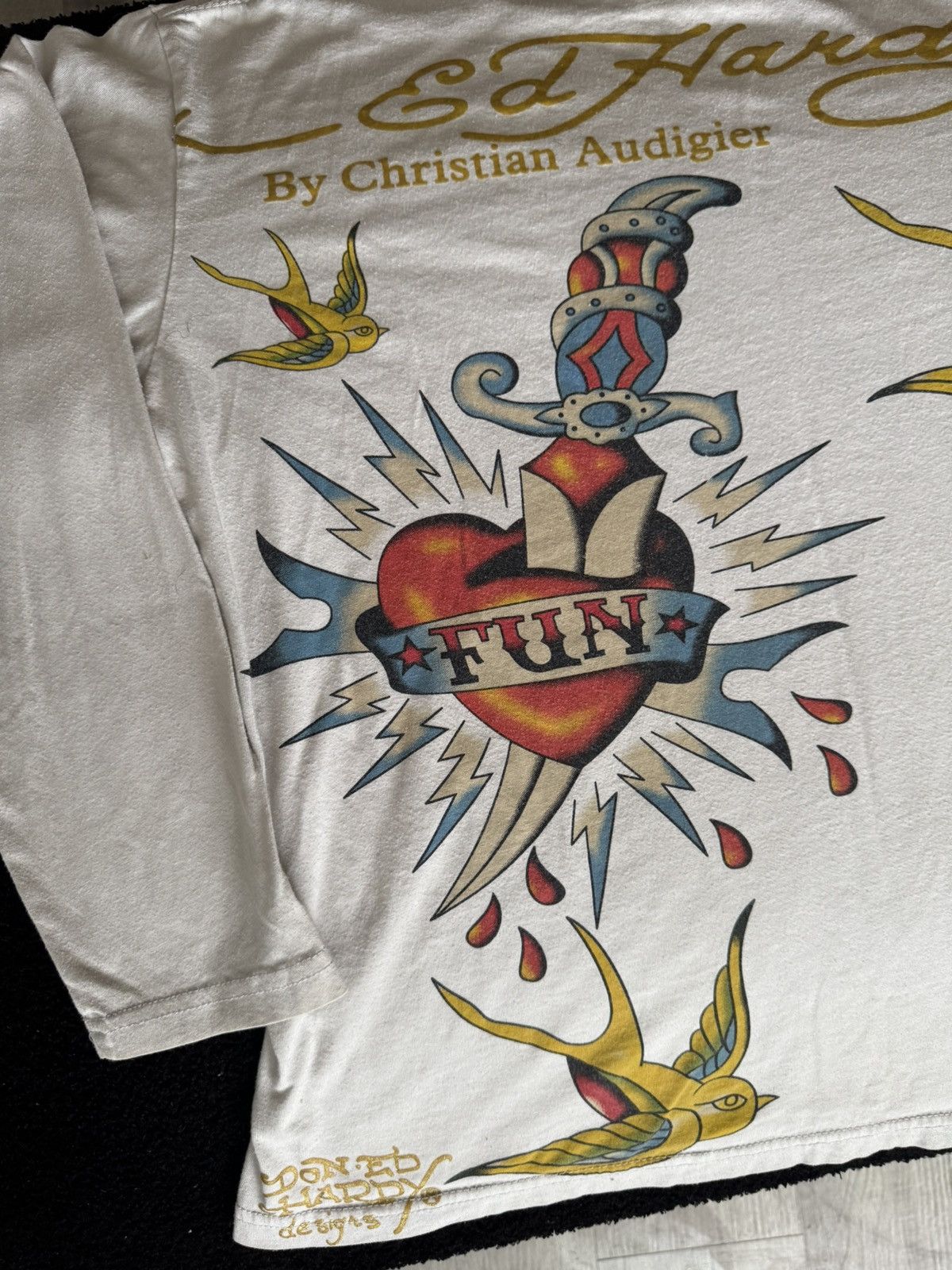 Ed Hardy Authentic vintage Ed Hardy by Christian Audigier Size US XS / EU 42 / 0 - 4 Thumbnail