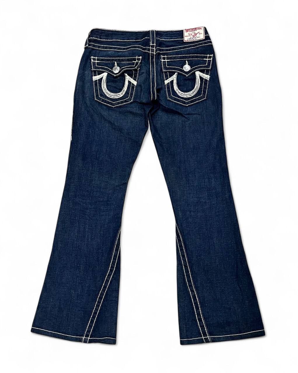True Religion Flare Jeans true religion Rainbow Joey low rise twisted leg Size US 29 - 1 Thumbnail