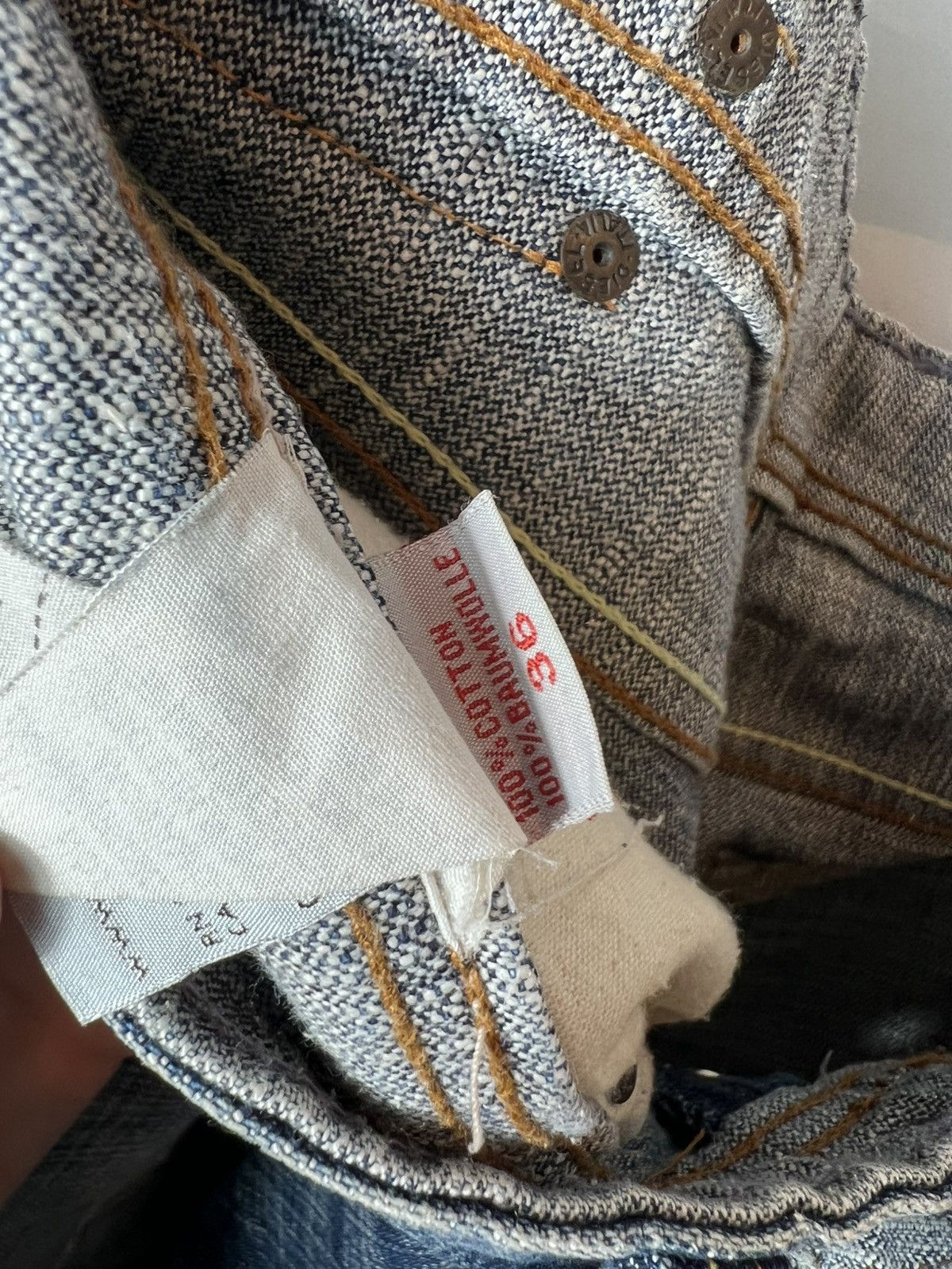 Diesel Vintage streetwear y2k sk8 Diesel Distressed Denim Pants Size US 36 / EU 52 - 9 Thumbnail