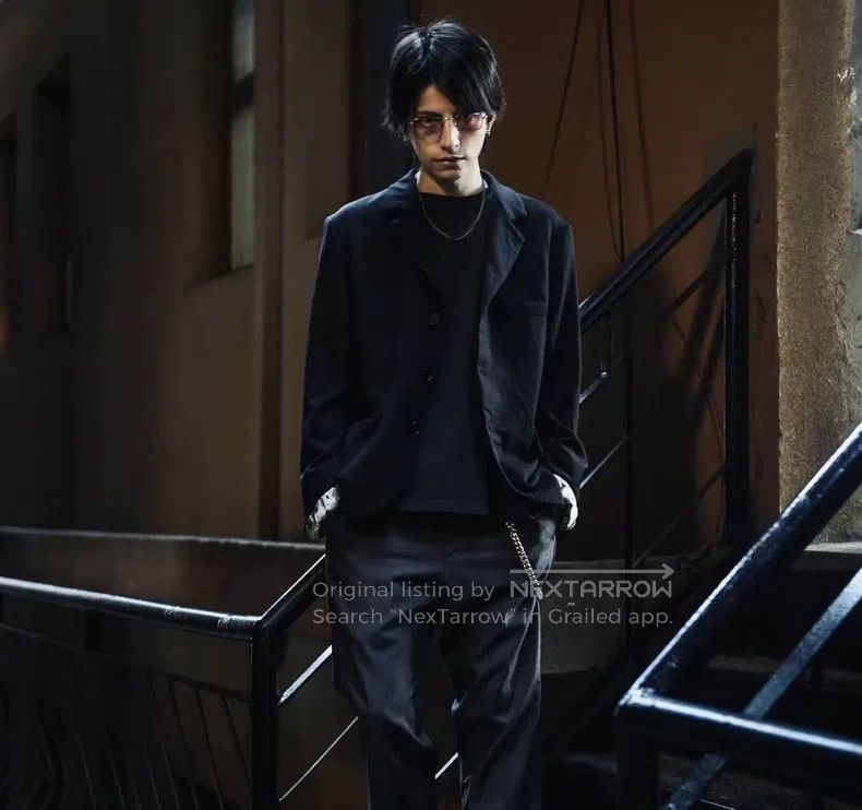Comme des Garcons Comme Des Garcons Twill wool notched lapel blazer Size US S / EU 44-46 / 1 - 1 Thumbnail