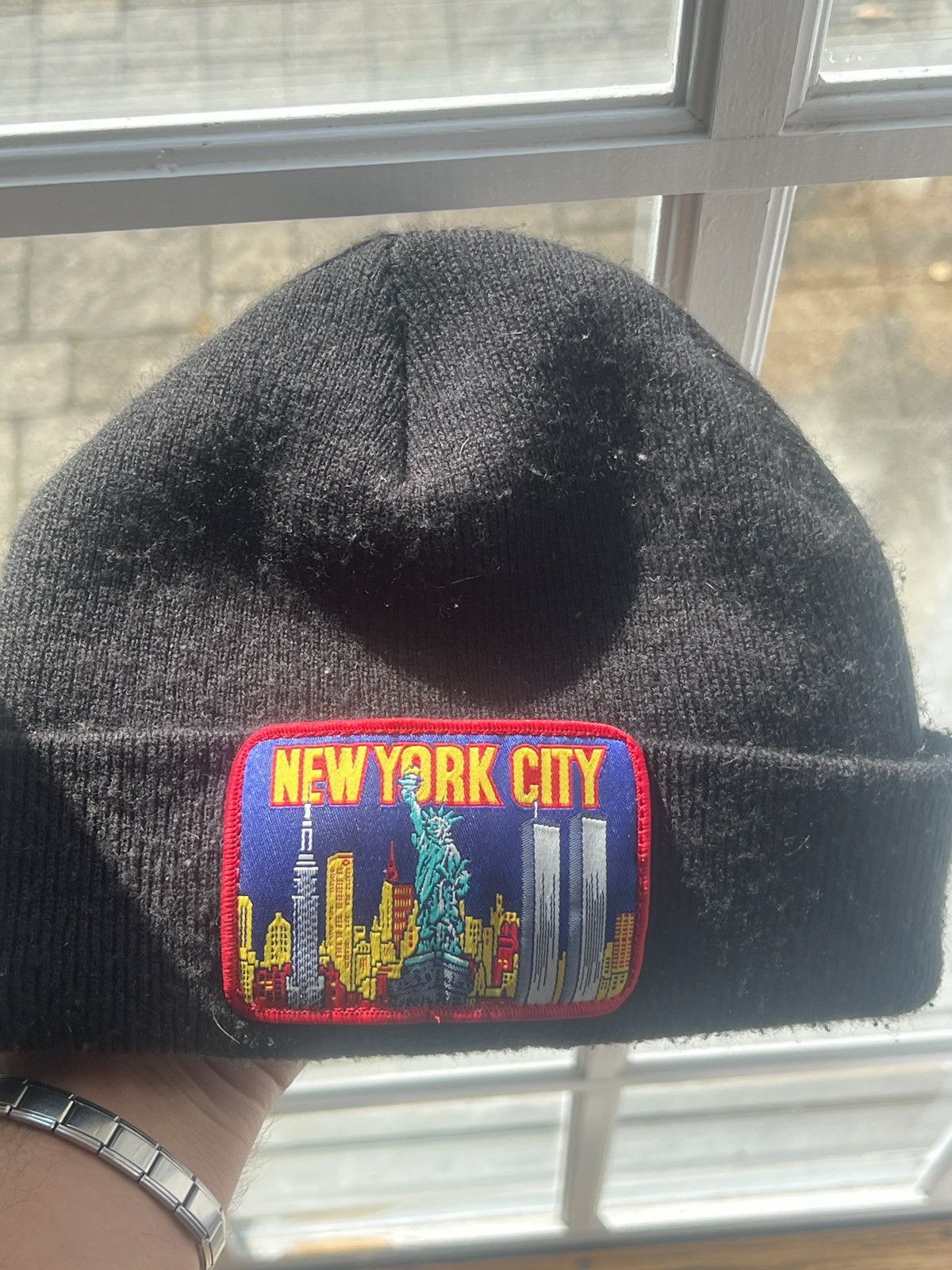 Supreme Supreme NY Patch Beanie Size ONE SIZE - 1 Thumbnail