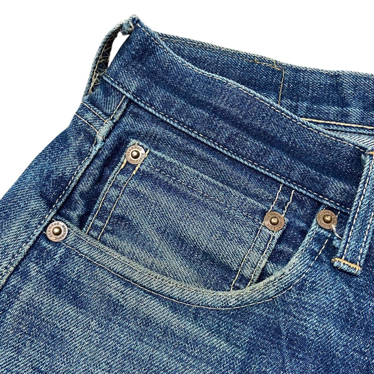 Hysteric Glamour Hysteric Glamour Kinky Selvedge Denim Distressed Size US 29 - 4 Thumbnail