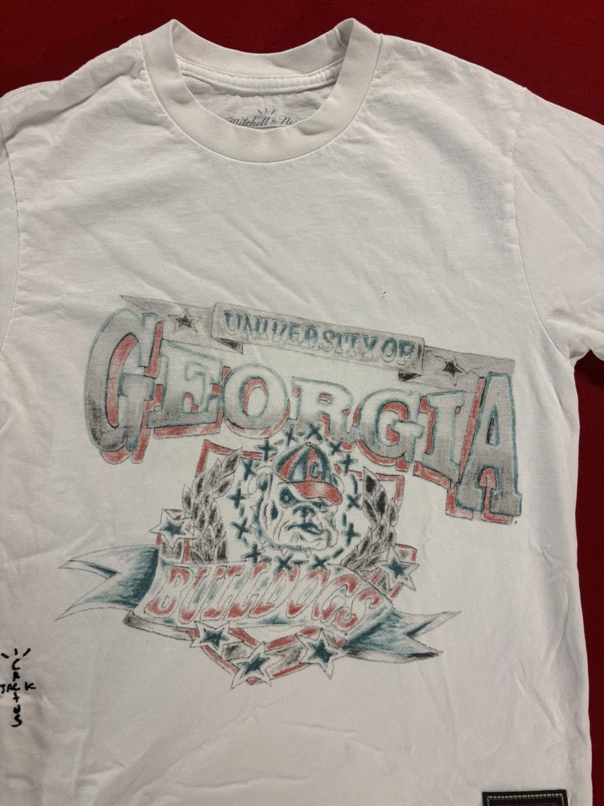 Mitchell & Ness × Travis Scott travis scott x uga collegiate t shirt Size US XS / EU 42 / 0 - 2 Thumbnail