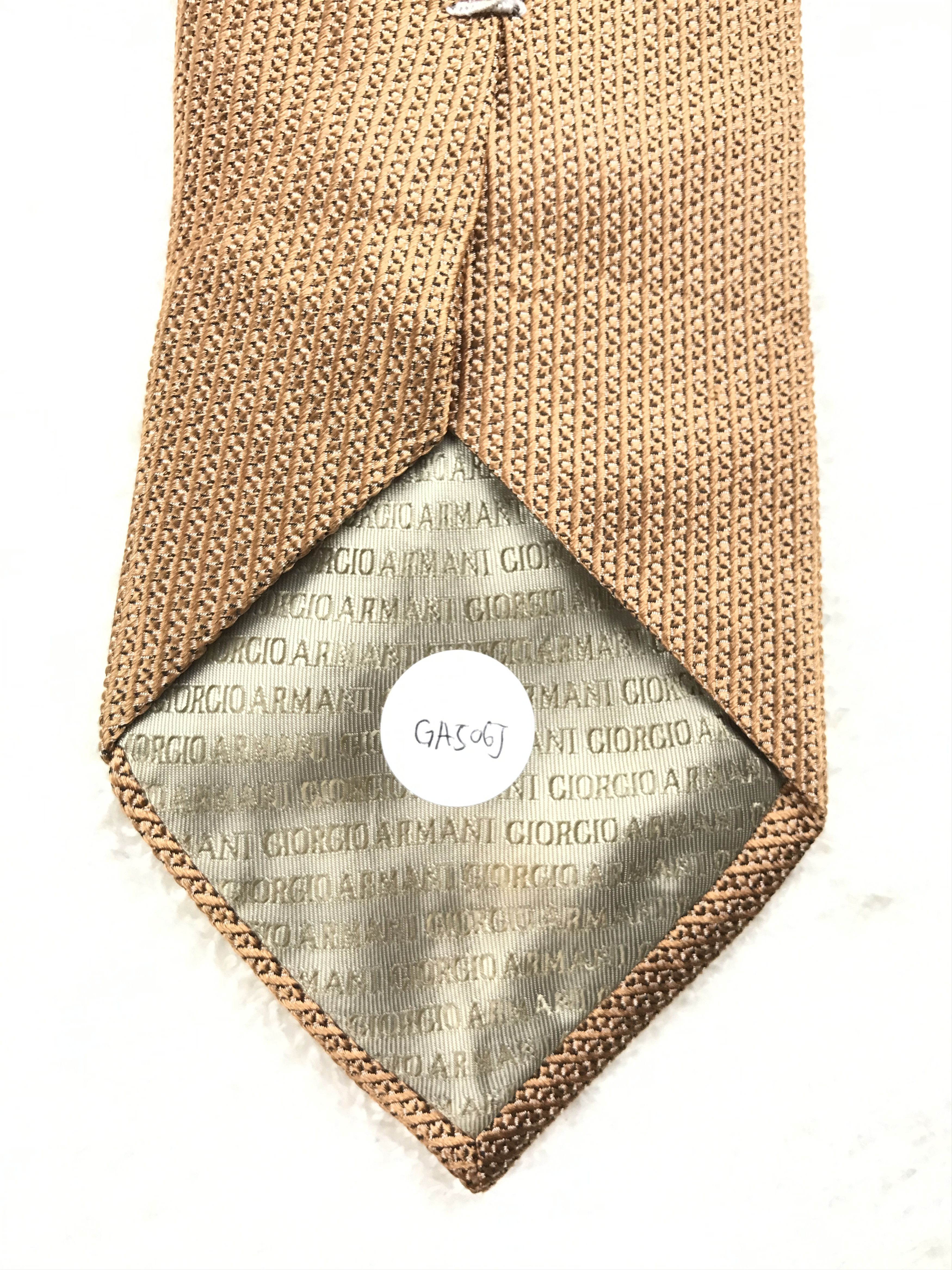 Giorgio Armani × Vintage Vintage Giorgio Armani Silk Necktie Size ONE SIZE - 9 Thumbnail