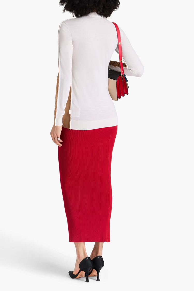 Marni o1y1125 Cardigan in Beige Size XS / US 0-2 / IT 36-38 - 3 Thumbnail