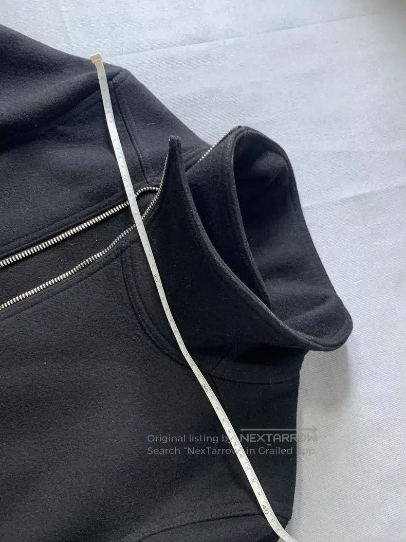 Rick Owens rick owens wool long zip coat. Size US S / EU 44-46 / 1 - 9 Thumbnail