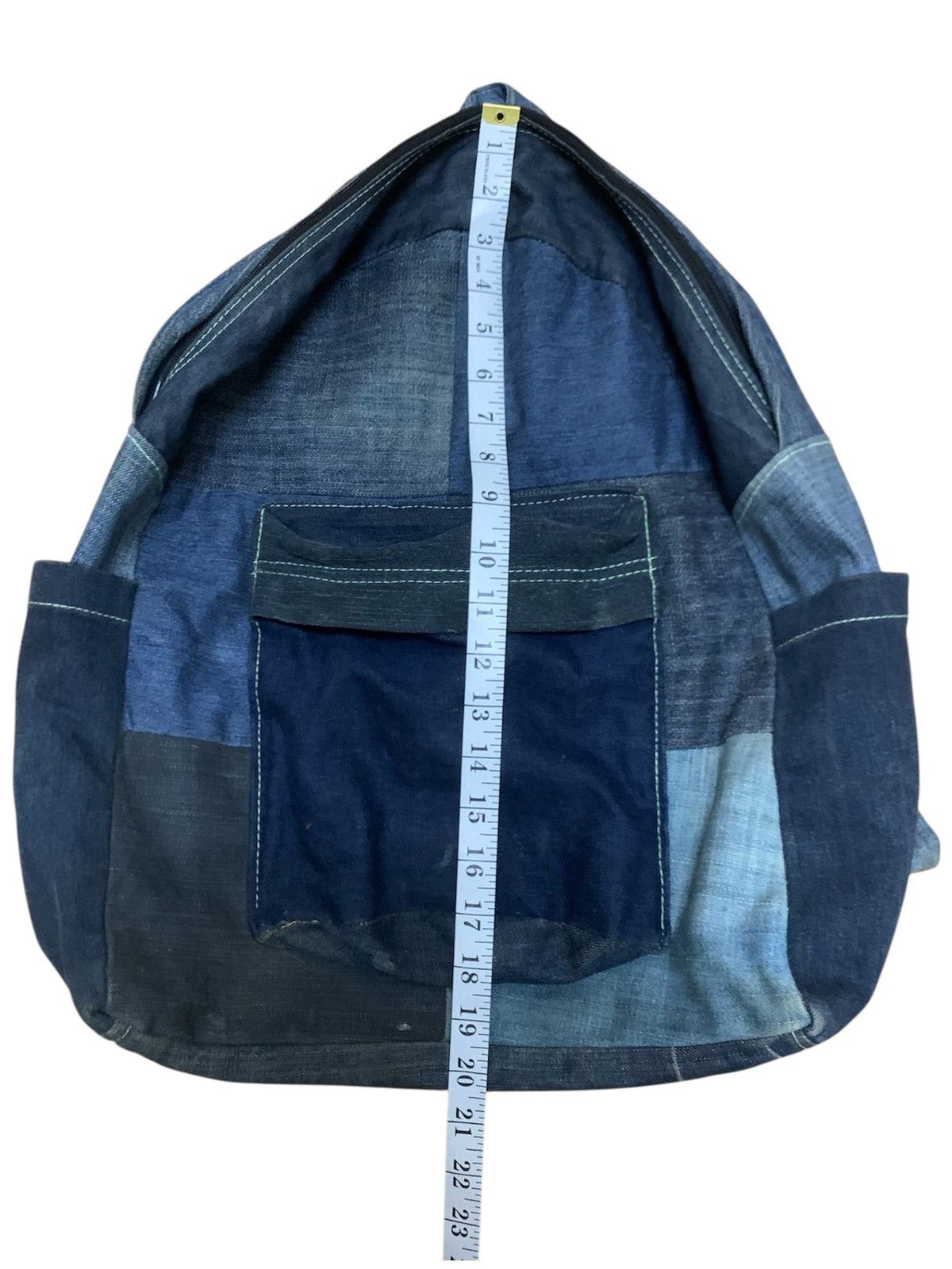 Other Unbrand backpack Patchwork denim Custom Size ONE SIZE - 8 Thumbnail