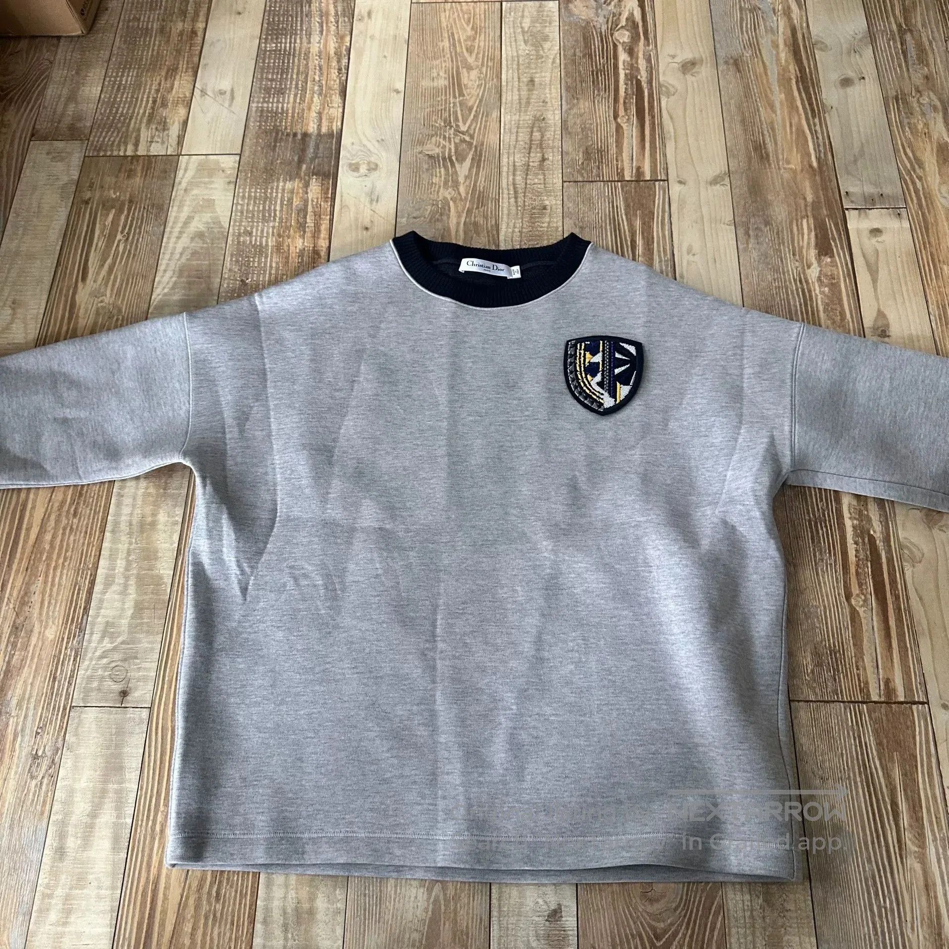 Dior dior embroidered space cotton short sleeve sweatshirt. Size US M / EU 48-50 / 2 - 3 Thumbnail