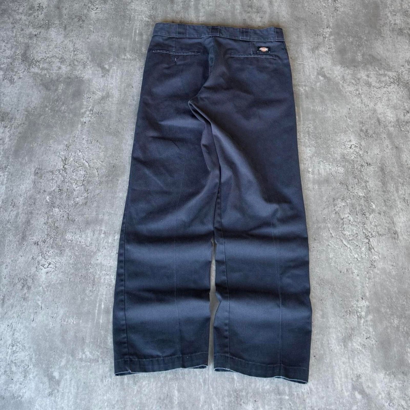 Dickies × Vintage Dickies 874 Navy Blue Essential Chino Casual Pants Size US 31 - 2 Thumbnail