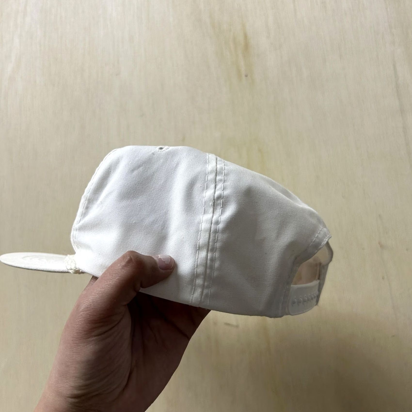 Roper VINTAGE Captain Cap Snap Back Mens One Size White Northcoast Watermelon Rope Cap Size ONE SIZE - 4 Thumbnail