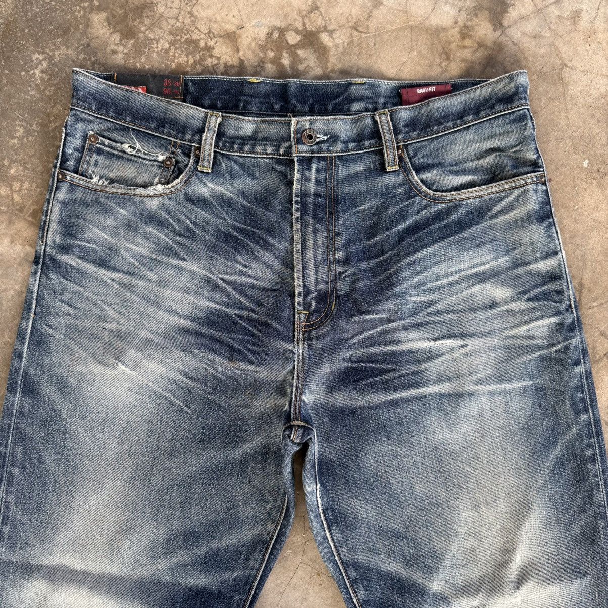 Gap Vintage Gap Faded Mud Washer Denim Jean Pants Size US 40 / EU 56 - 2 Thumbnail