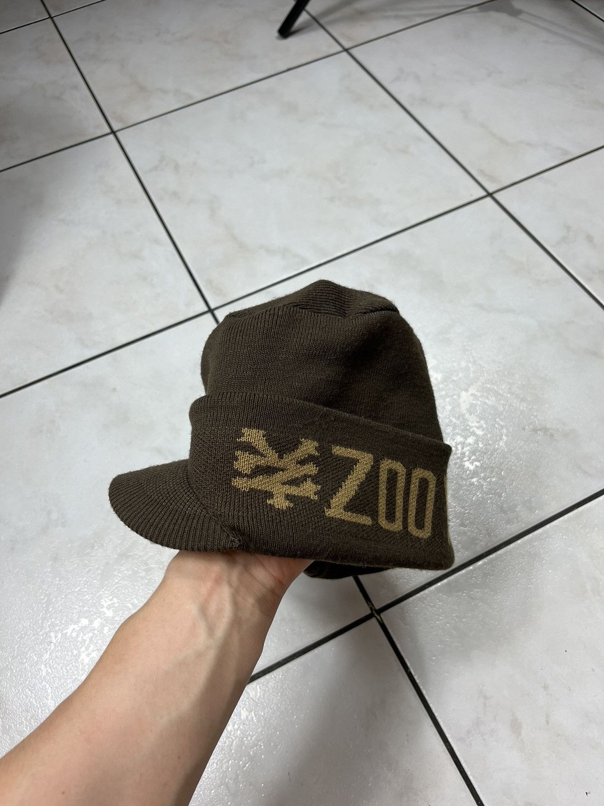 Vintage × Zoo York Vintage Zoo York visor radar beanie hat hip hop y2k knit Size ONE SIZE - 5 Thumbnail