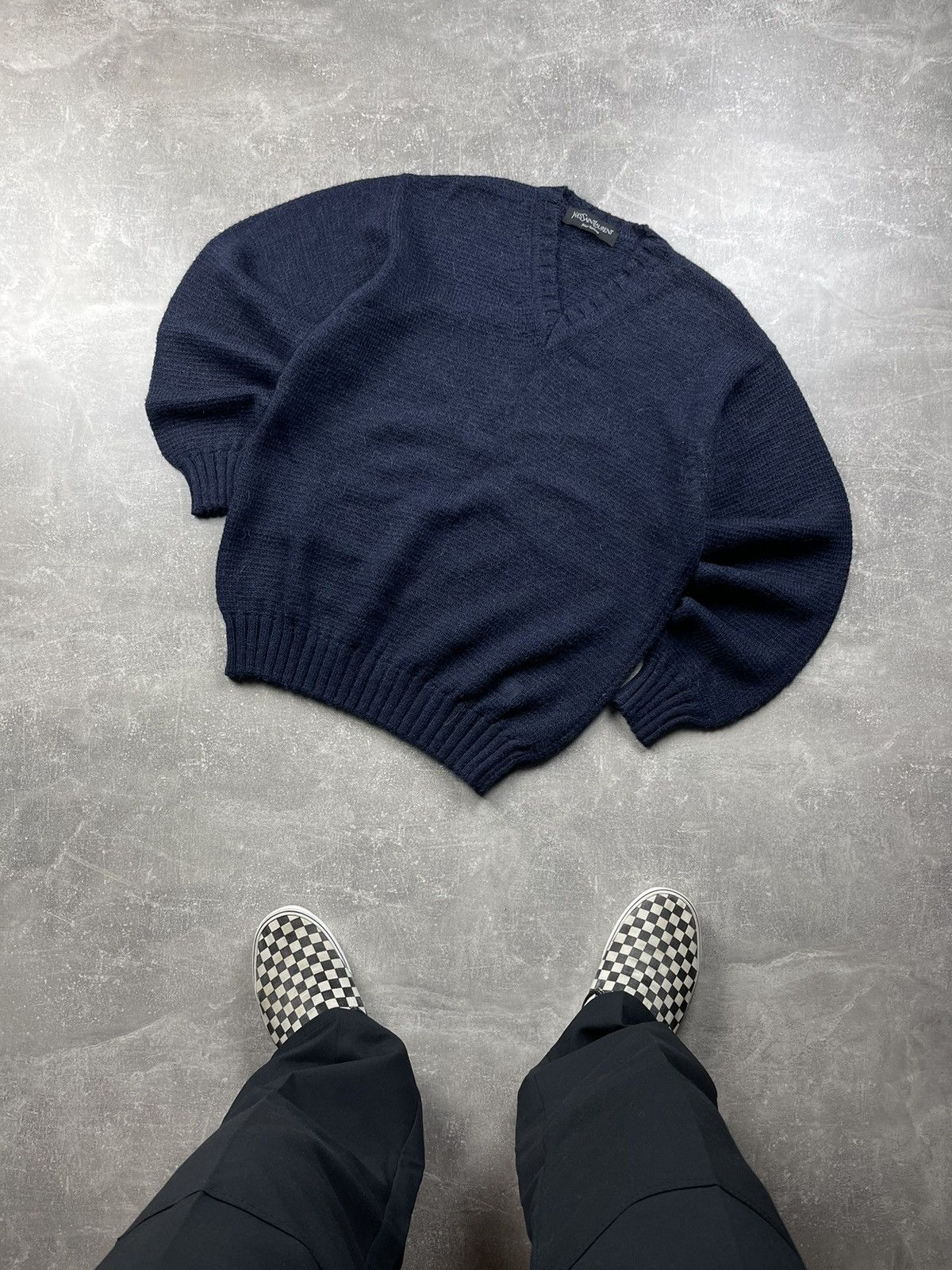 Yves Saint Laurent Yves Saint Laurent Archive 00s Tom Ford Alpaca Wool Sweater Size US M / EU 48-50 / 2 - 1 Thumbnail
