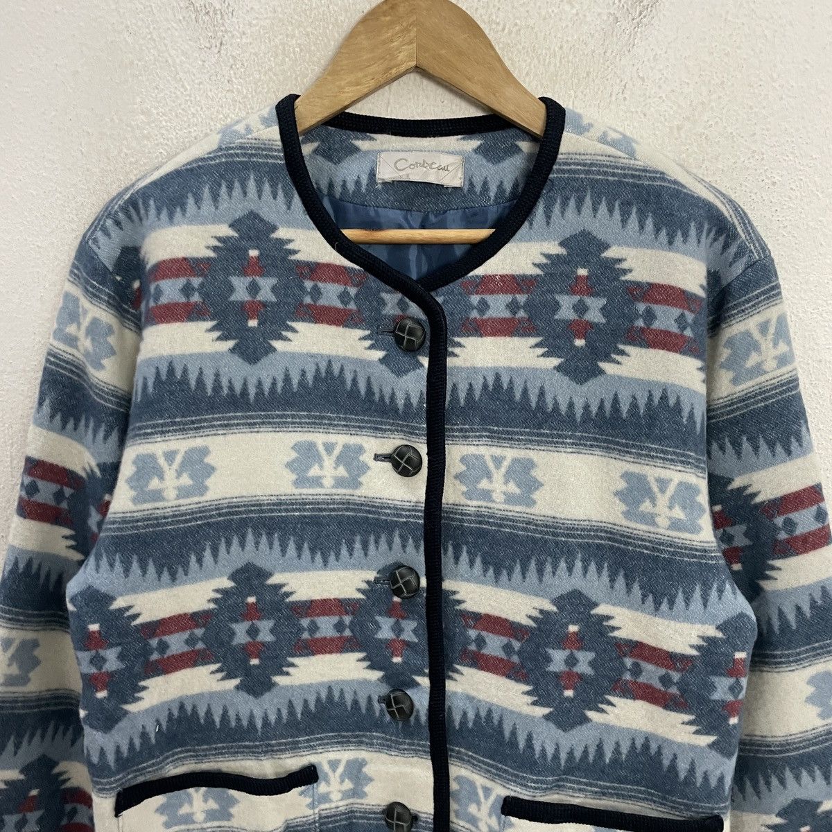 Japanese Brand Vintage Comcall Aztex Navajo Art Chicos Unisex Jacket Size US M / EU 48-50 / 2 - 4 Thumbnail