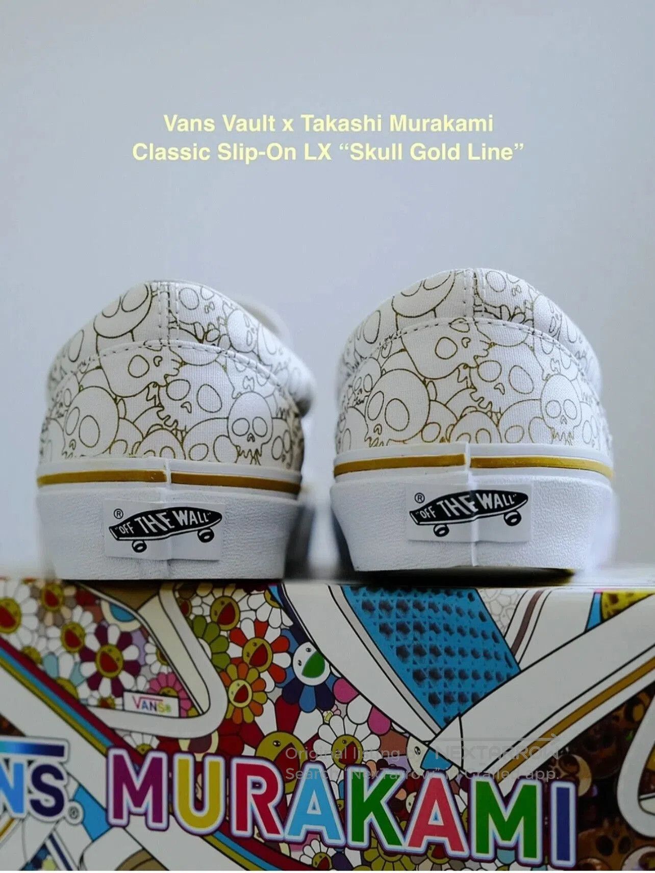 Vans Vans x Takashi Murakami Skull Sneakers. Size US 5 / EU 37 - 1 Thumbnail