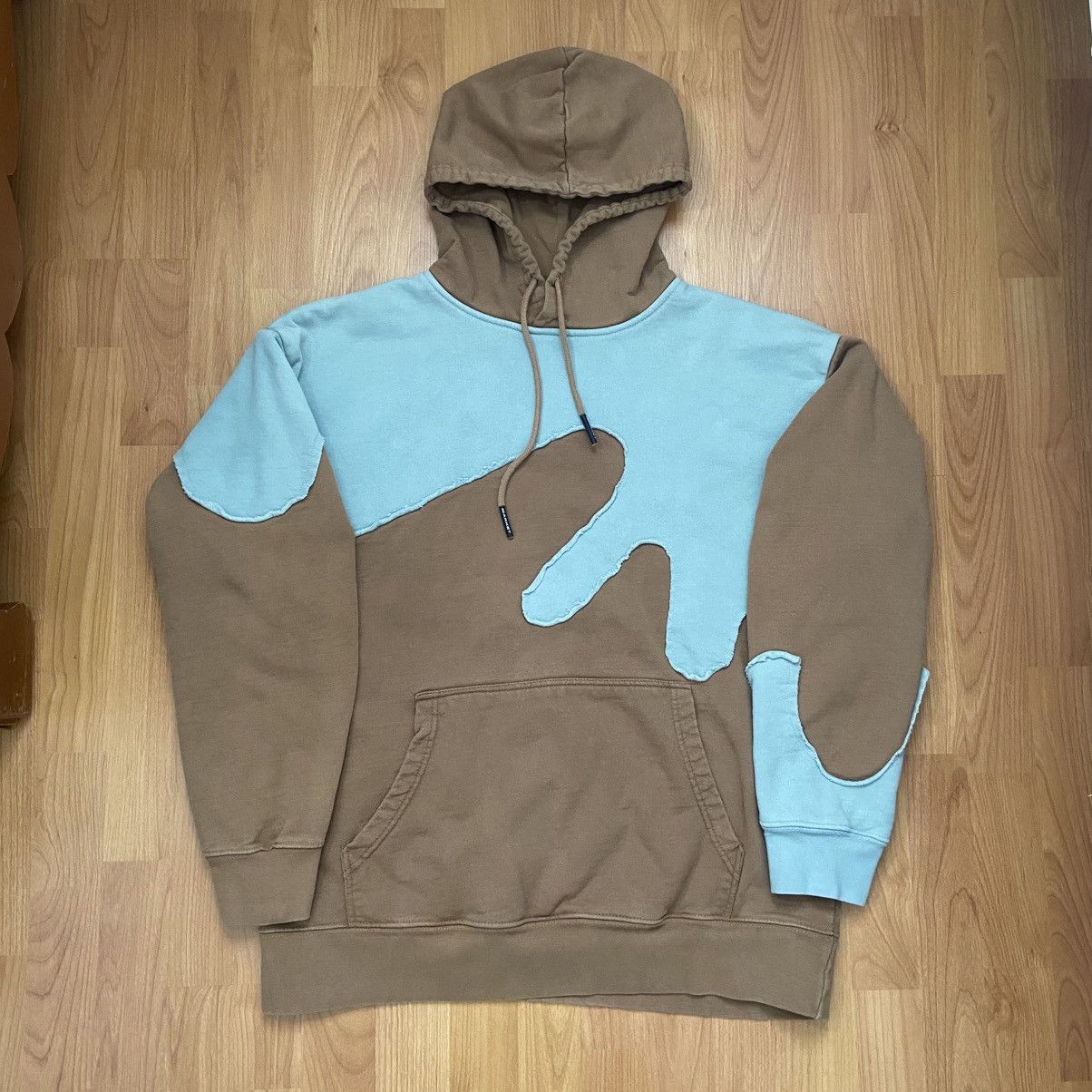Market Market Deep End Wonka Brown Deep Sea Blue Hoodie Sweatshirt Size US XL / EU 56 / 4 - 2 Thumbnail