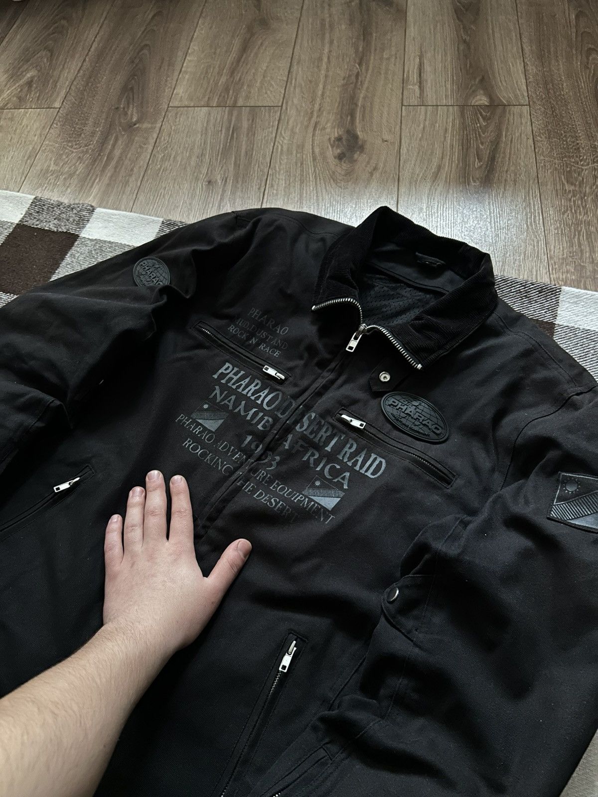 Vintage Vintage Pharao Desert raid racing jacket mens y2k Size US L / EU 52-54 / 3 - 3 Thumbnail