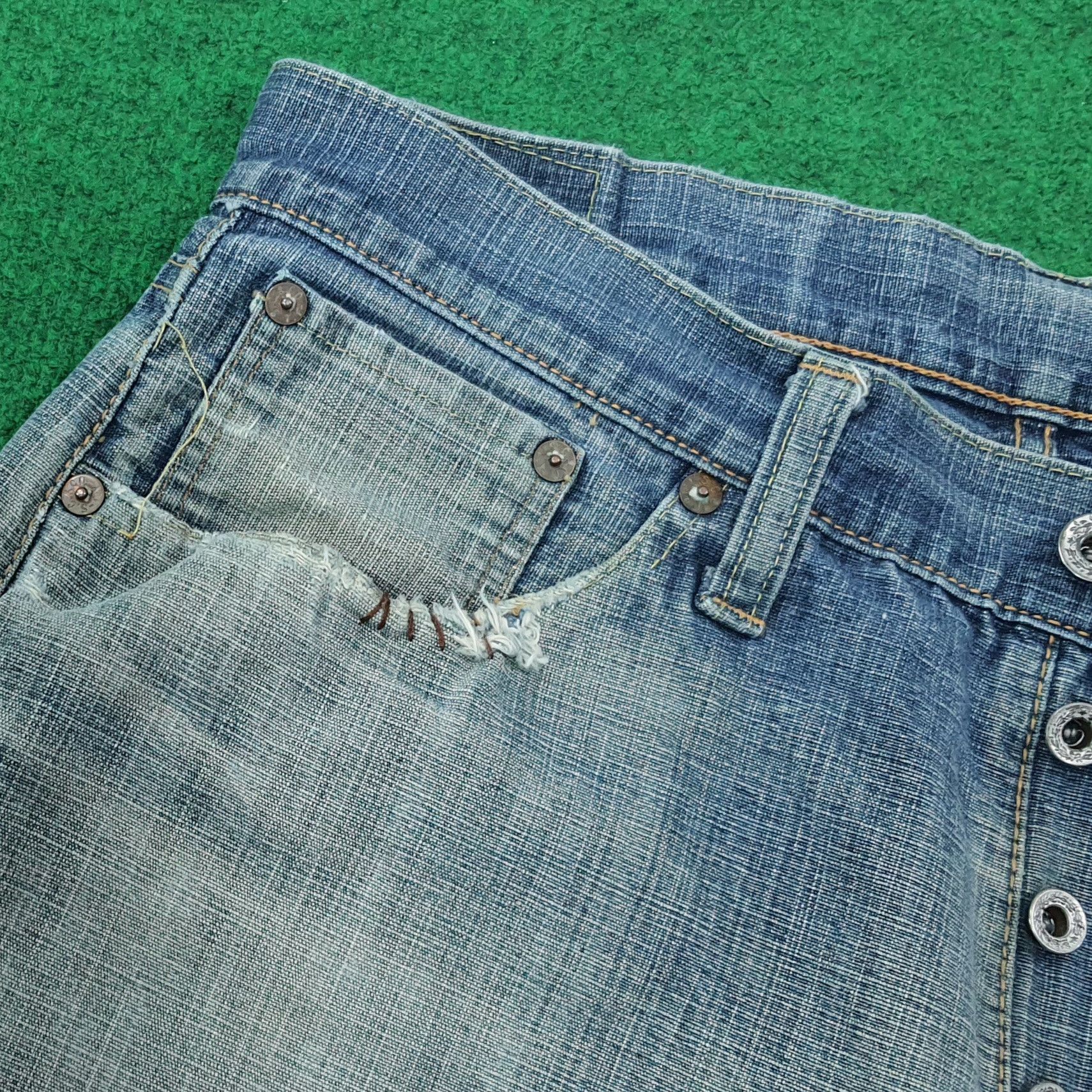 Sugar Cane Vintage Sugar Cane Okinawa Japan Brand Jeans C265N33 Size US 30 / EU 46 - 9 Thumbnail