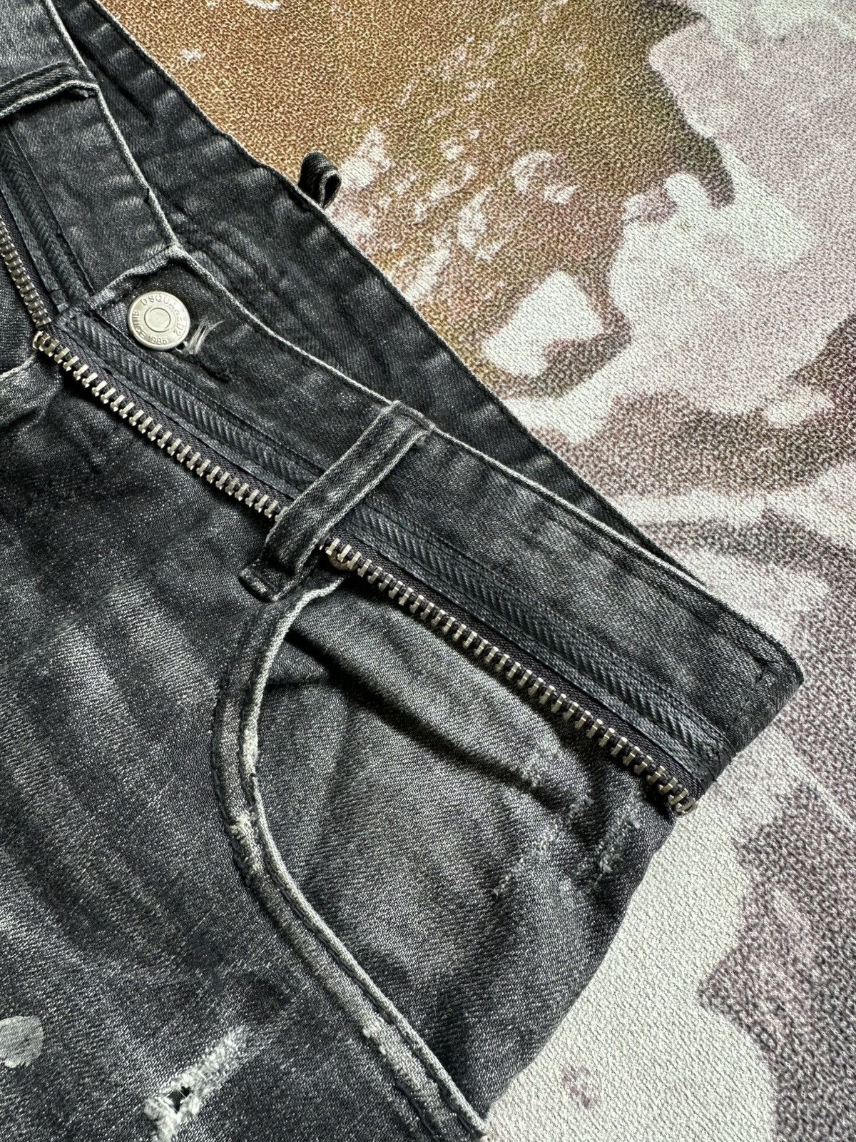 Dsquared2 2016 S/S DSQUARED2 tidy biker cut zipper waist Size US 30 / EU 46 - 8 Thumbnail