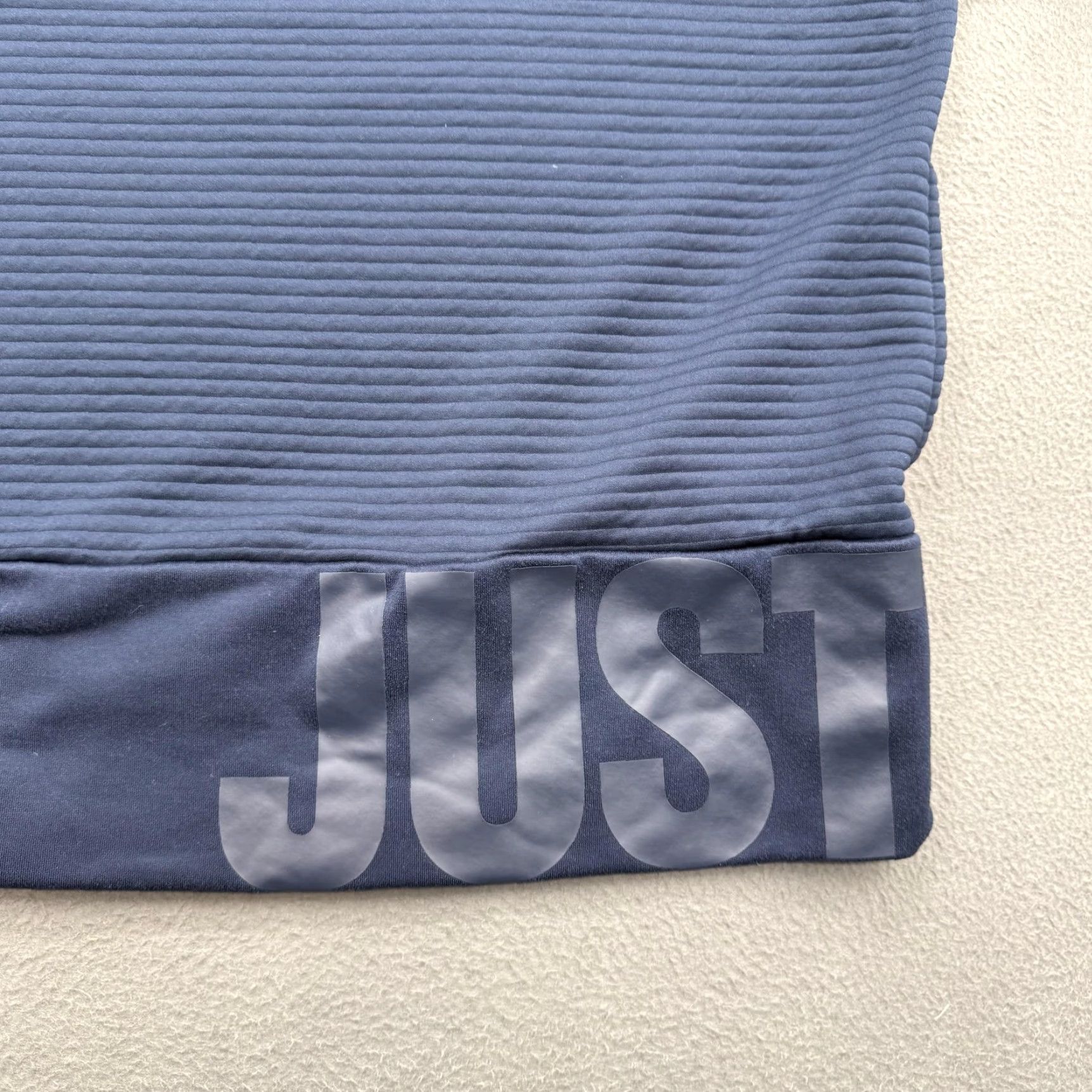 Nike Nike Dri-Fit Sweatshirt Mens XL Navy Blue Just Do It Crewneck Pullover Size US XL / EU 56 / 4 - 7 Thumbnail