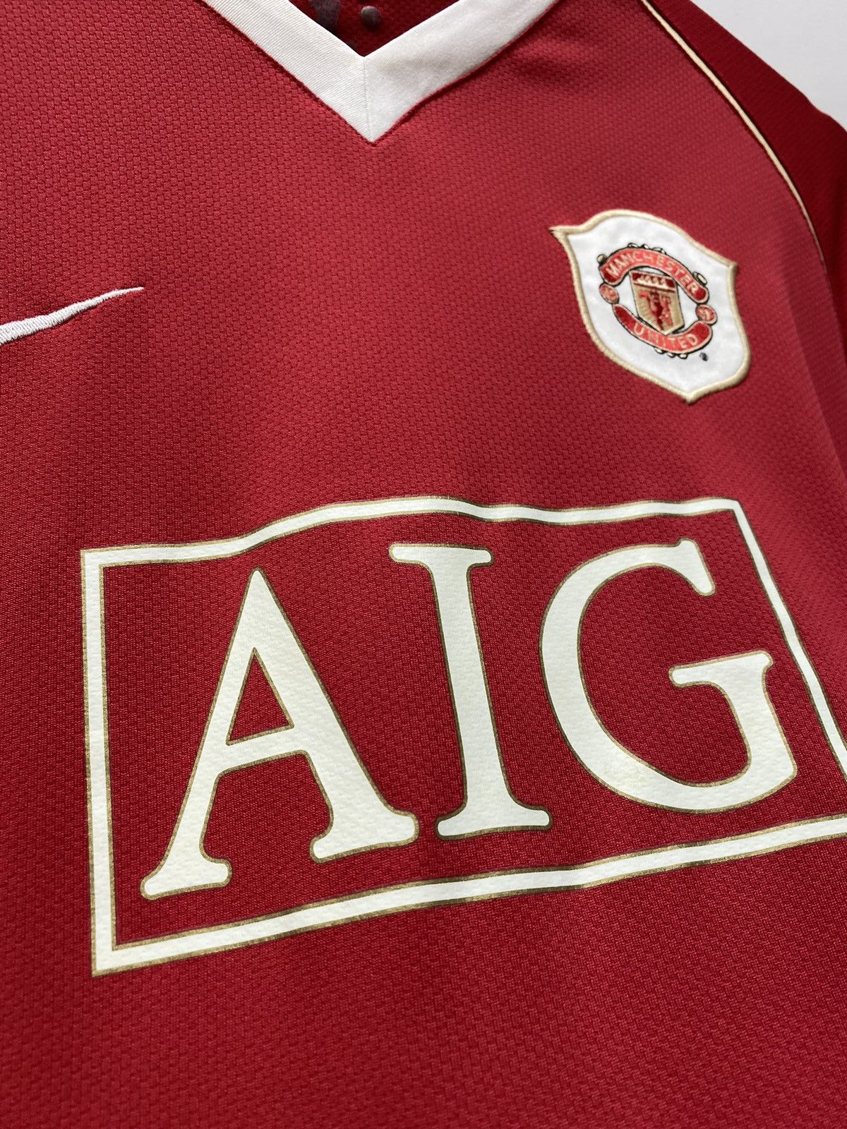 Vintage Manchester United vintage Nike Boys XL 2006-2007 jersey Size US S / EU 44-46 / 1 - 12 Thumbnail