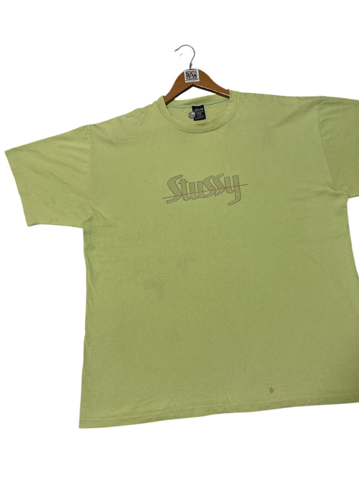 Stussy 💸BINDING OFFER💸VINTAGE 90S STUSSY SPELLOUT TSHIRT TEE💥 Size US XL / EU 56 / 4 - 3 Thumbnail