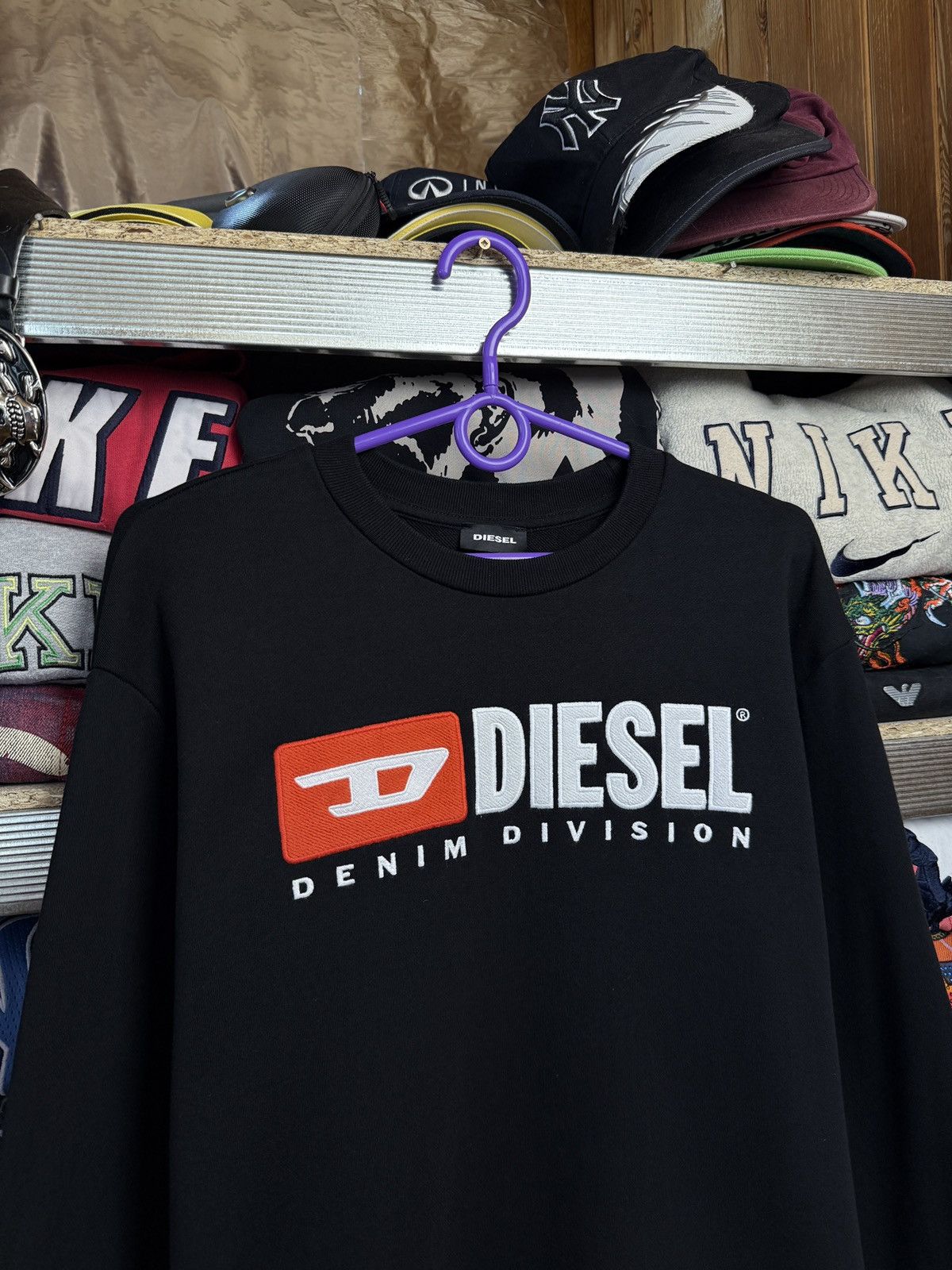 Diesel Y2K Diesel Denim Division big logo sweatshirt Size US M / EU 48-50 / 2 - 3 Thumbnail